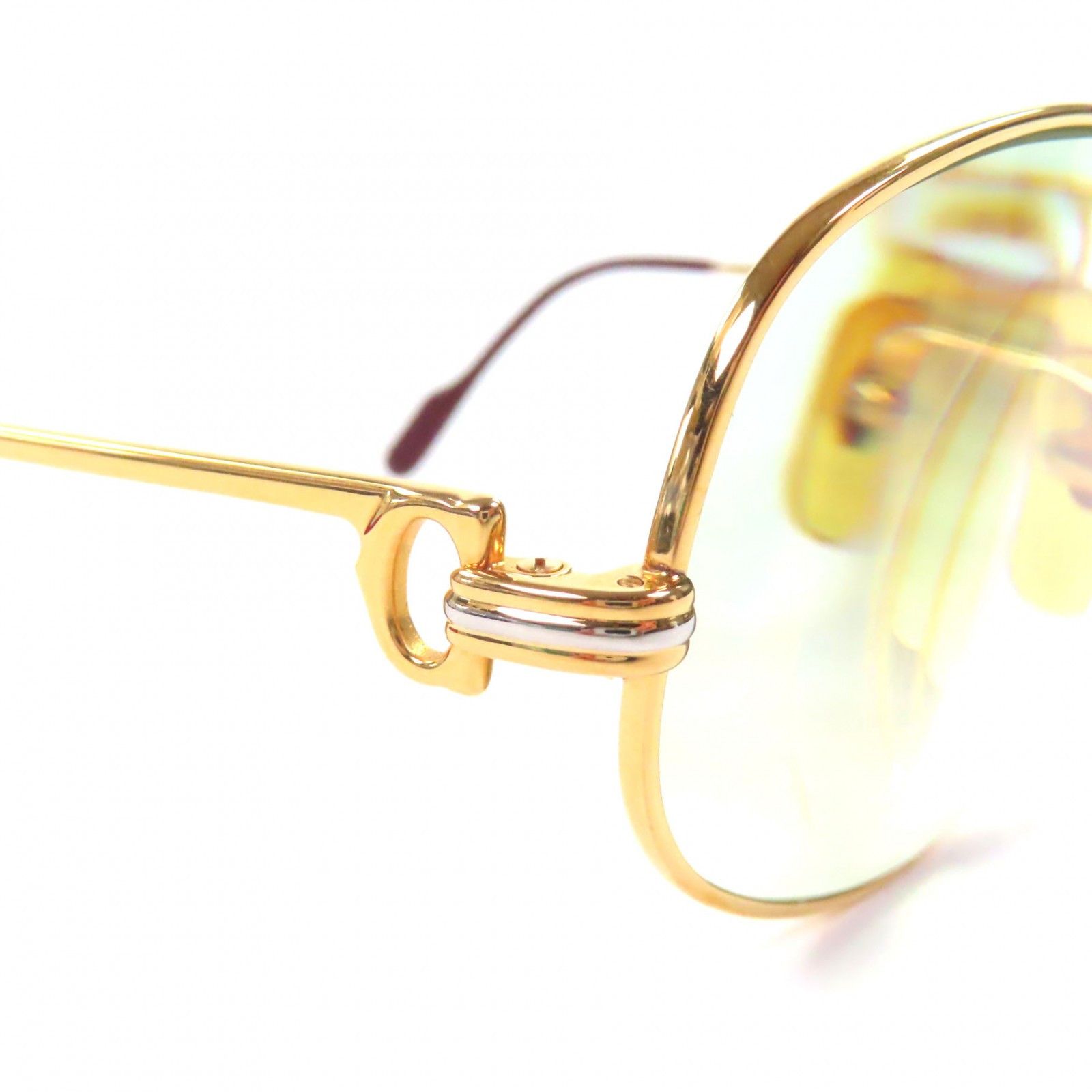 Cartier Cartier Cartier Trinity Glasses Metal Glasses DUTY FREE for USA Size ONE SIZE - 8 Thumbnail