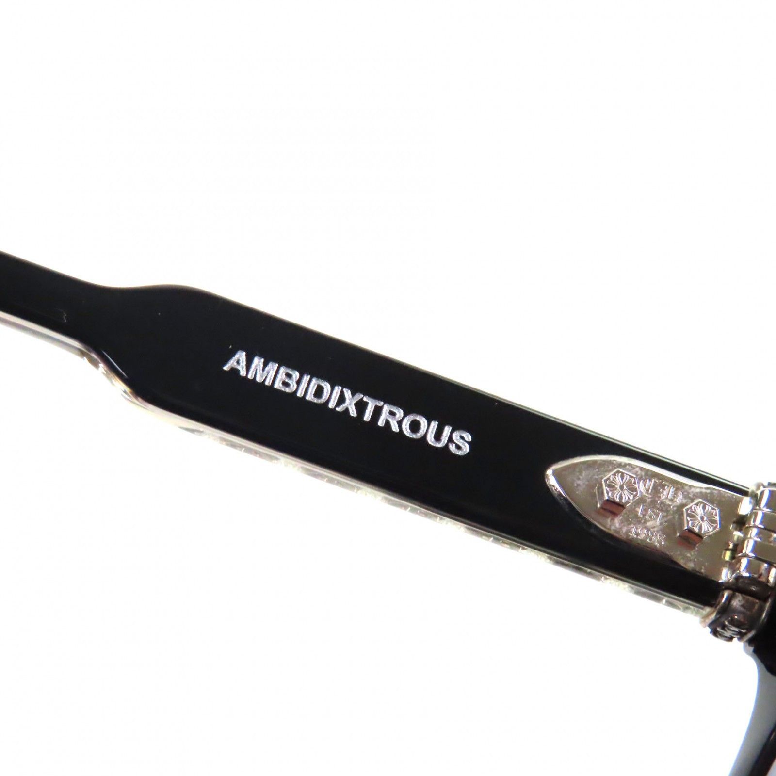 Chrome Hearts Chrome Hearts CHROME HEARTS AMBIDIXTROUS 925 Glasses Precious Metal Glasses AMBIDIXTROUS DUTY FREE for USA Size ONE SIZE - 12 Thumbnail