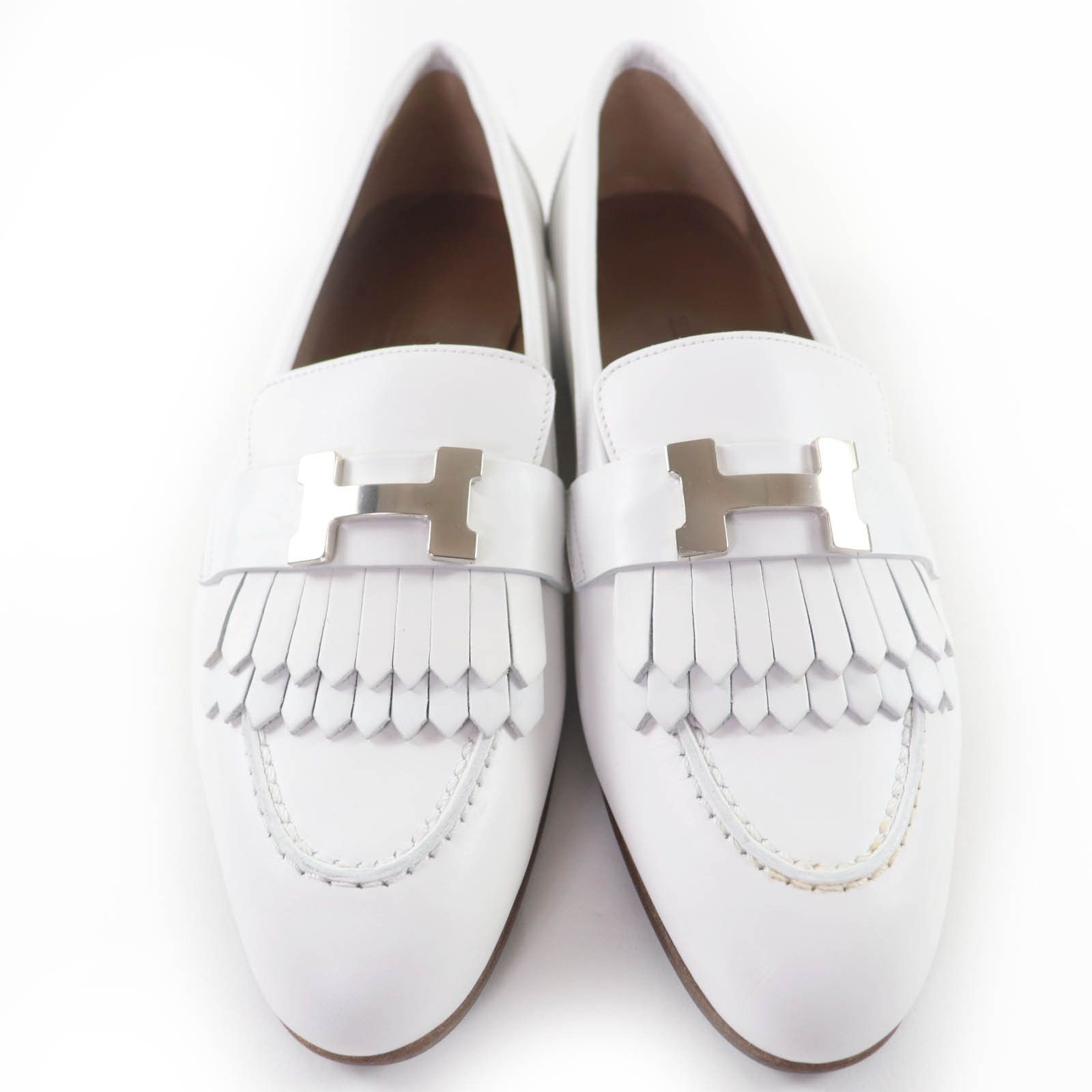 Hermes Hermes Hermès Paris Royale35.5 Leather Loafers Leather Shoes DUTY FREE for USA Size ONE SIZE - 4 Thumbnail