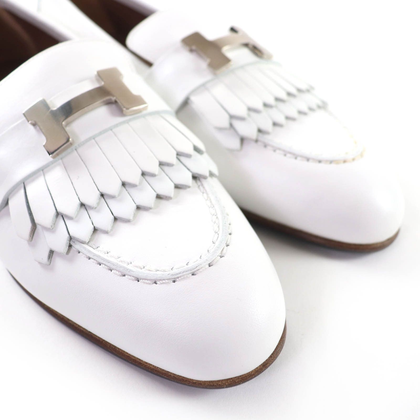 Hermes Hermes Hermès Paris Royale35.5 Leather Loafers Leather Shoes DUTY FREE for USA Size ONE SIZE - 8 Thumbnail