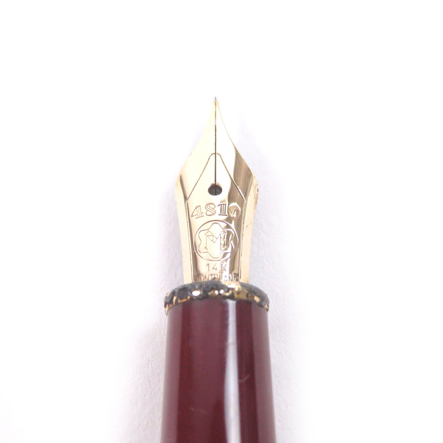 Montblanc Montblanc MONTBLANC Meisterstück 14K Fountain Pen Precious Metal Pen DUTY FREE for USA Size ONE SIZE - 4 Thumbnail