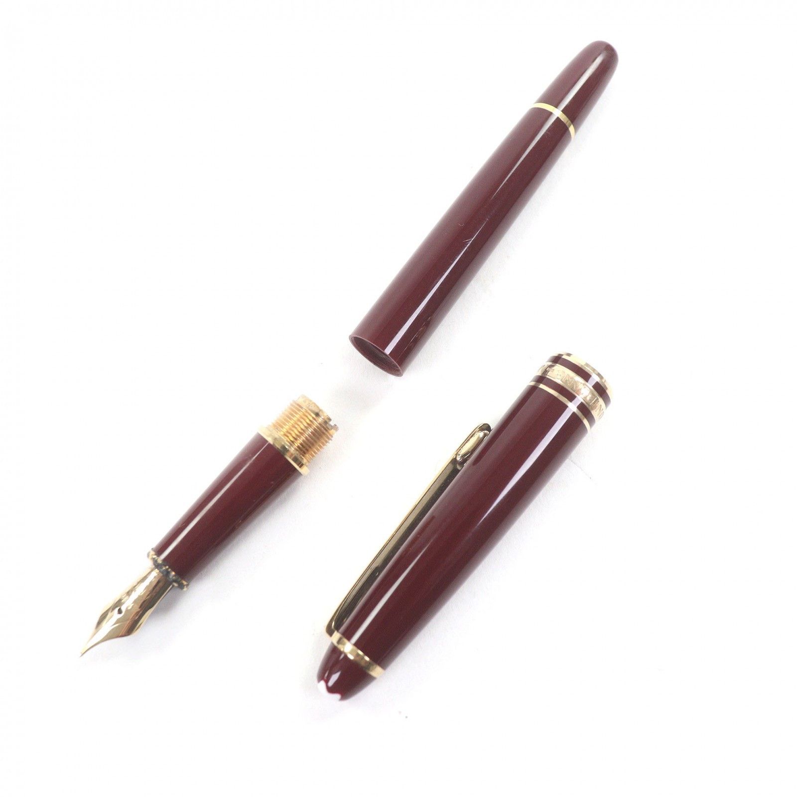 Montblanc Montblanc MONTBLANC Meisterstück 14K Fountain Pen Precious Metal Pen DUTY FREE for USA Size ONE SIZE - 3 Thumbnail