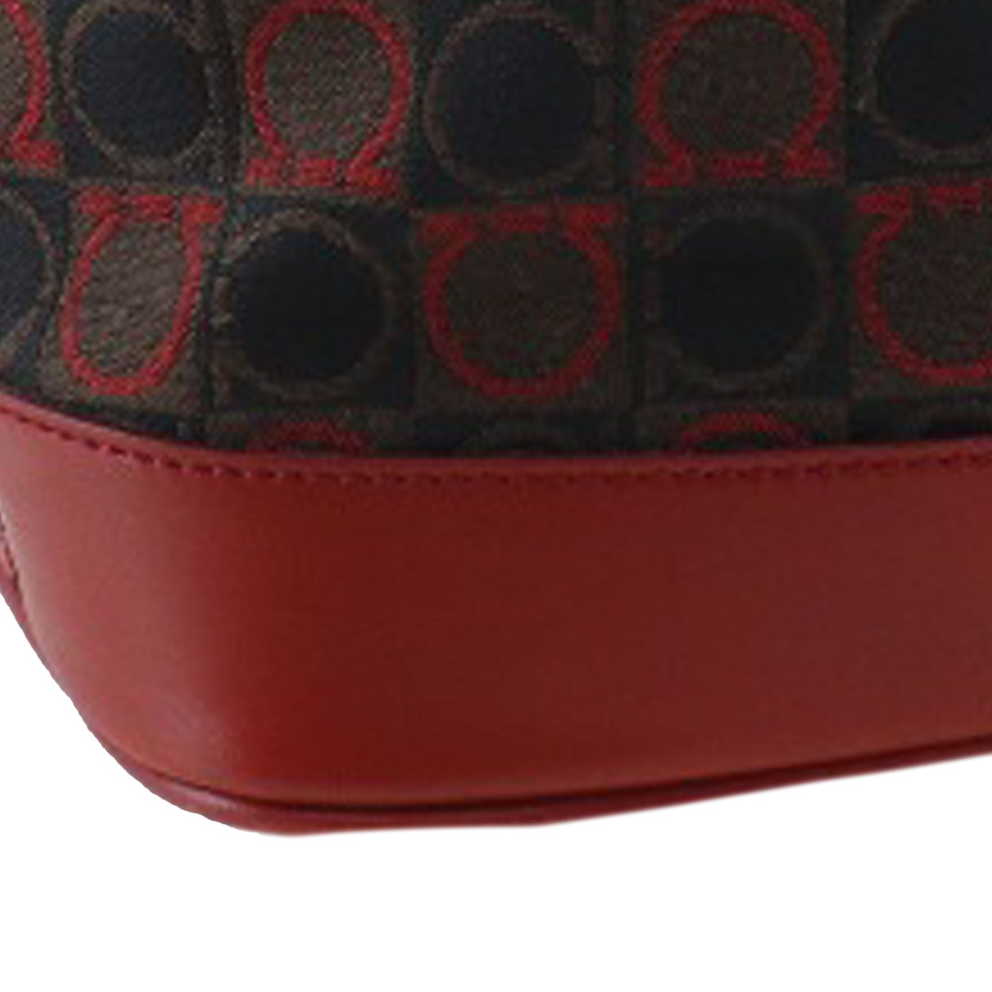 Salvatore Ferragamo Salvatore Ferragamo Gancini Canvas Shoulder Bag Size ONE SIZE - 9 Thumbnail