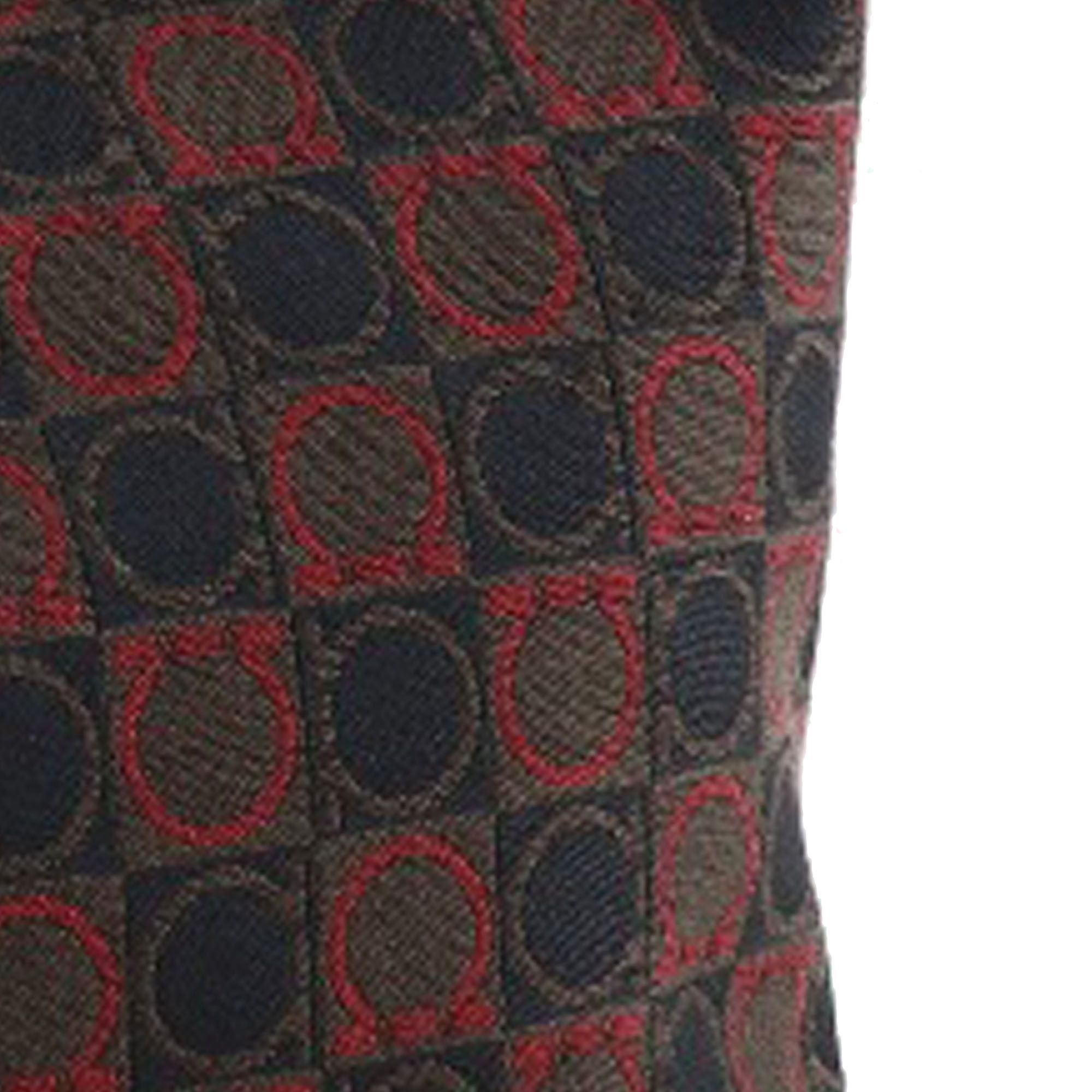Salvatore Ferragamo Salvatore Ferragamo Gancini Canvas Shoulder Bag Size ONE SIZE - 10 Thumbnail