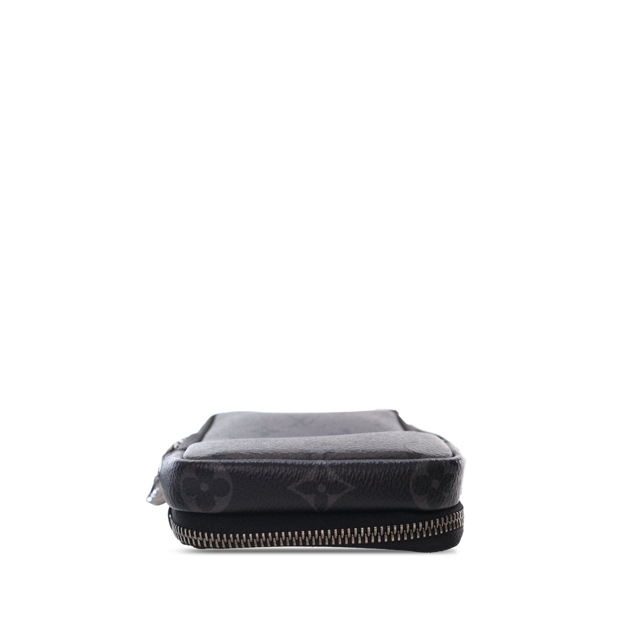 Louis Vuitton Louis Vuitton Monogram Eclipse Reverse Double Phone Pouch Size ONE SIZE - 4 Thumbnail