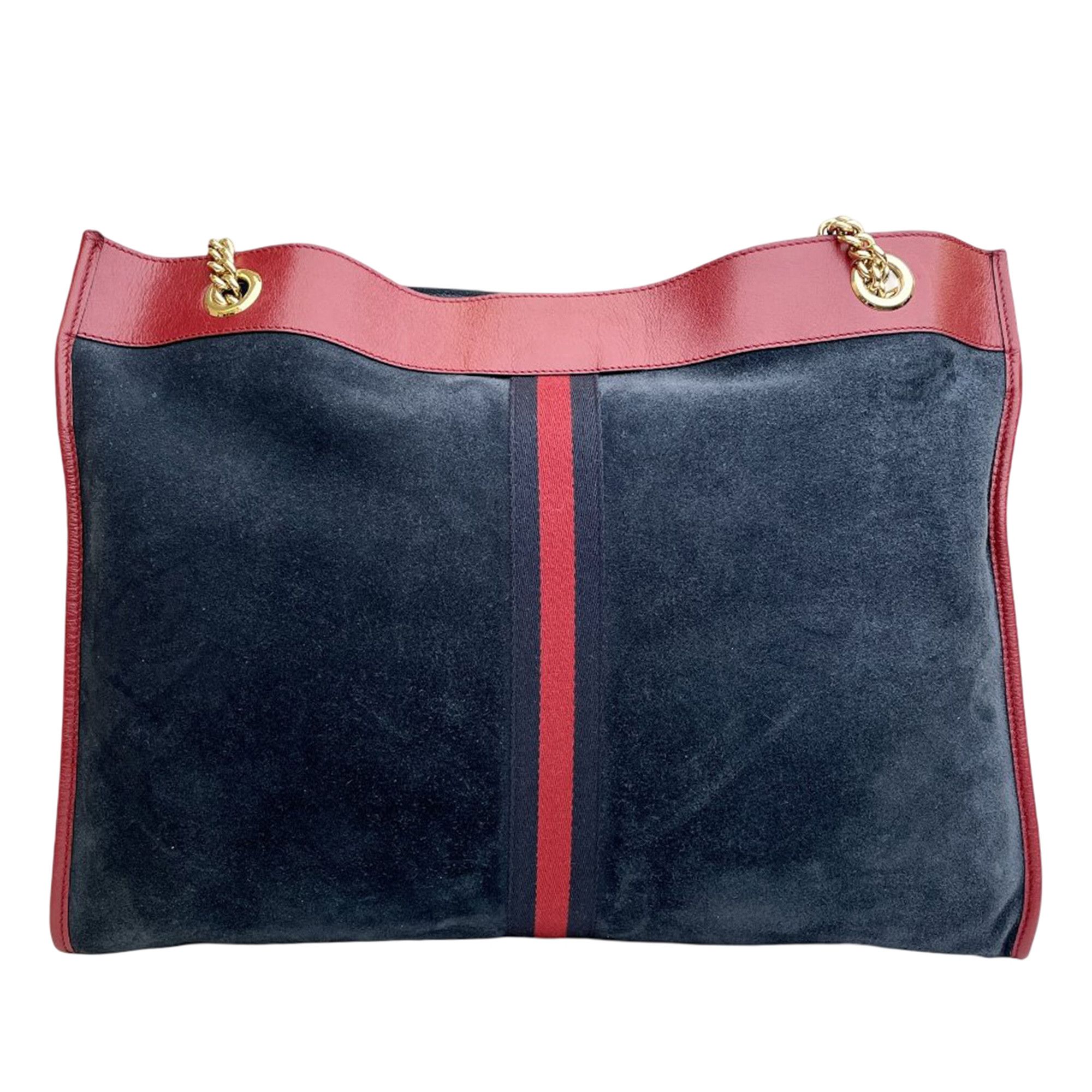 Gucci Gucci Large Web Suede Rajah Tote Size ONE SIZE - 4 Thumbnail