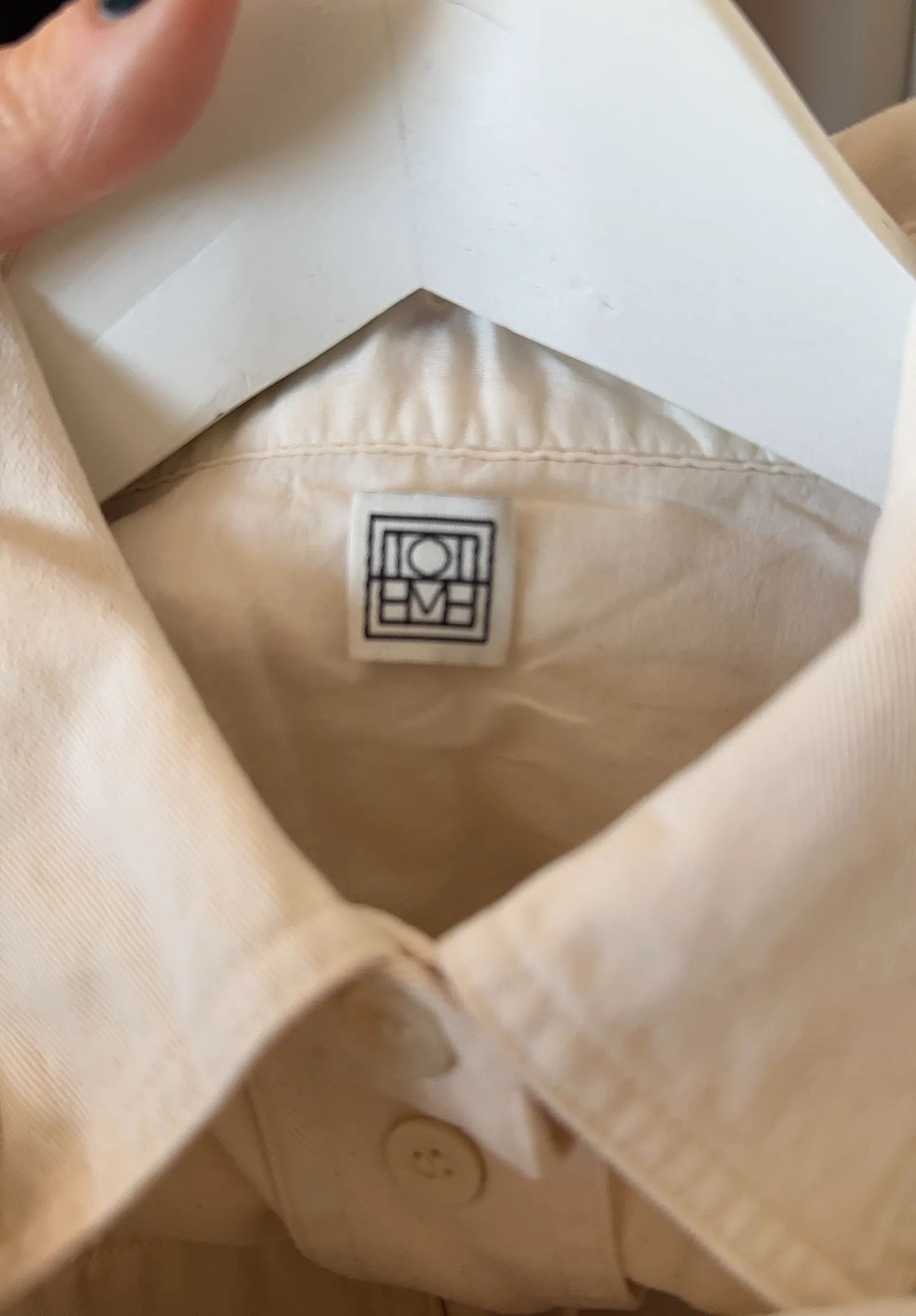 Toteme Toteme Patch pocket cotton shirt Shirt Size S / US 4 / IT 40 - 3 Thumbnail