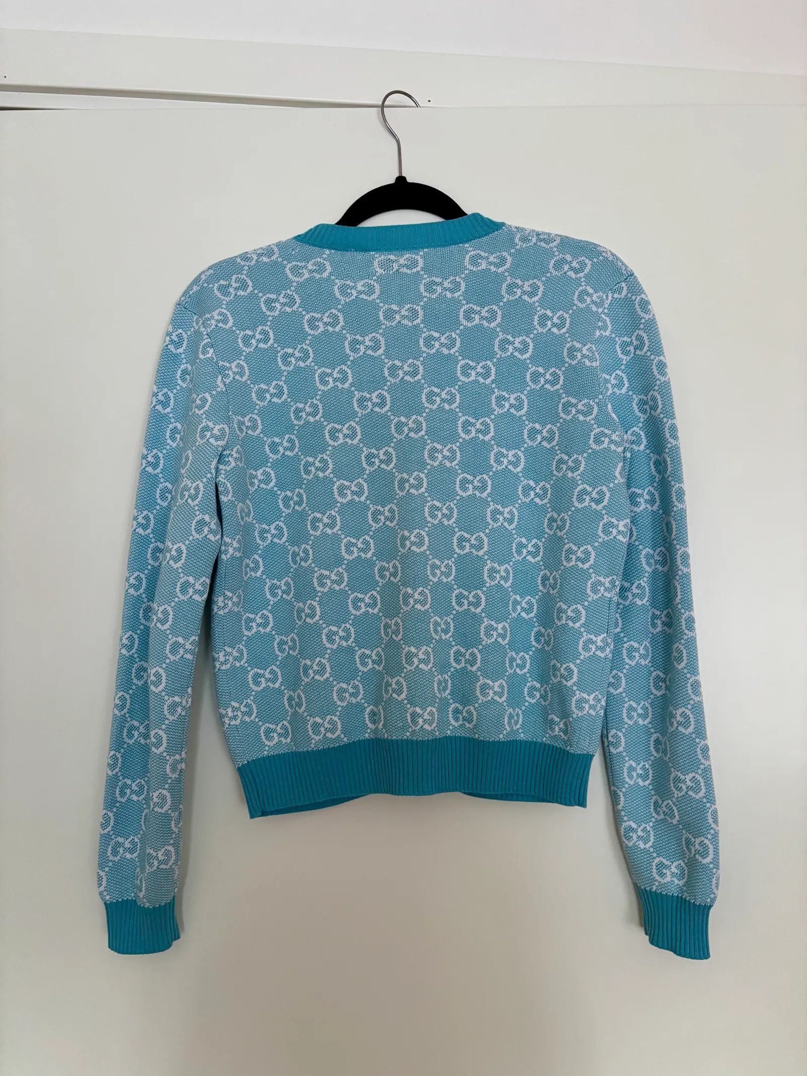 Gucci Gucci Gucci Monogram Wool Kit Cardigan Cardigan Size XS / US 0-2 / IT 36-38 - 5 Thumbnail