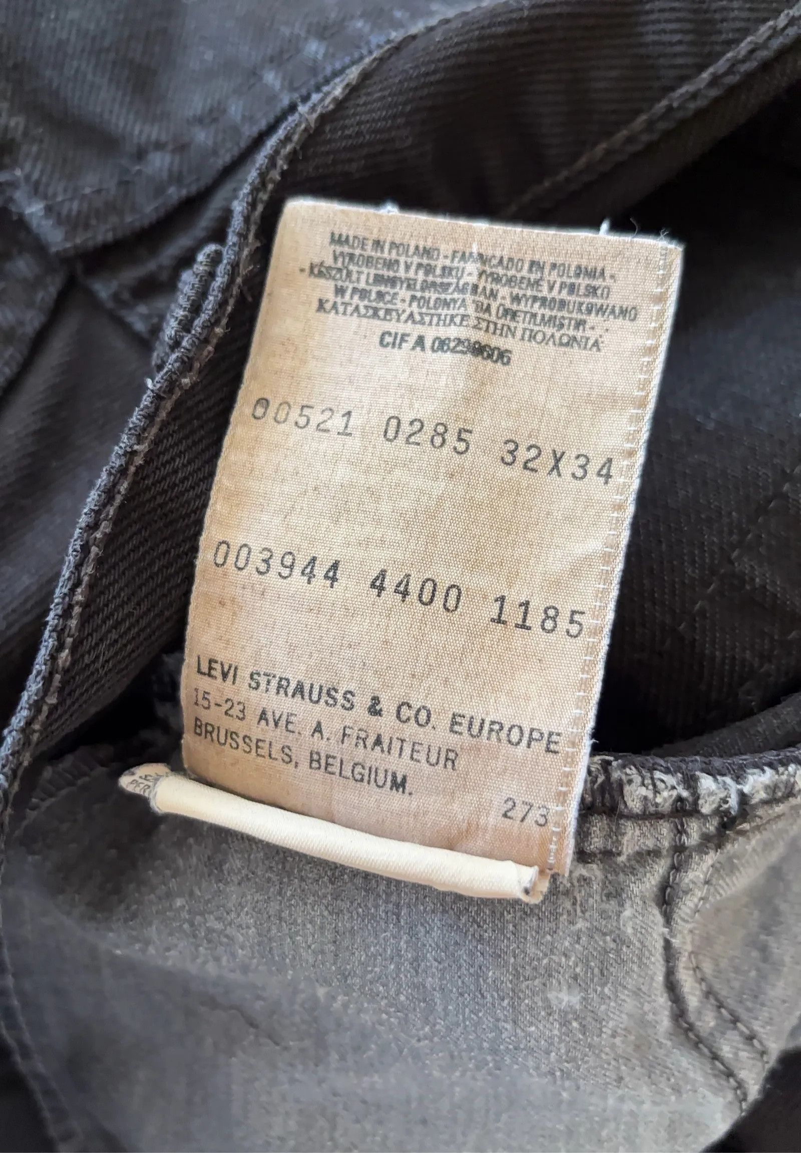 Levi's Levi's 521 Jeans Size 32" / US 10 / IT 46 - 4 Thumbnail