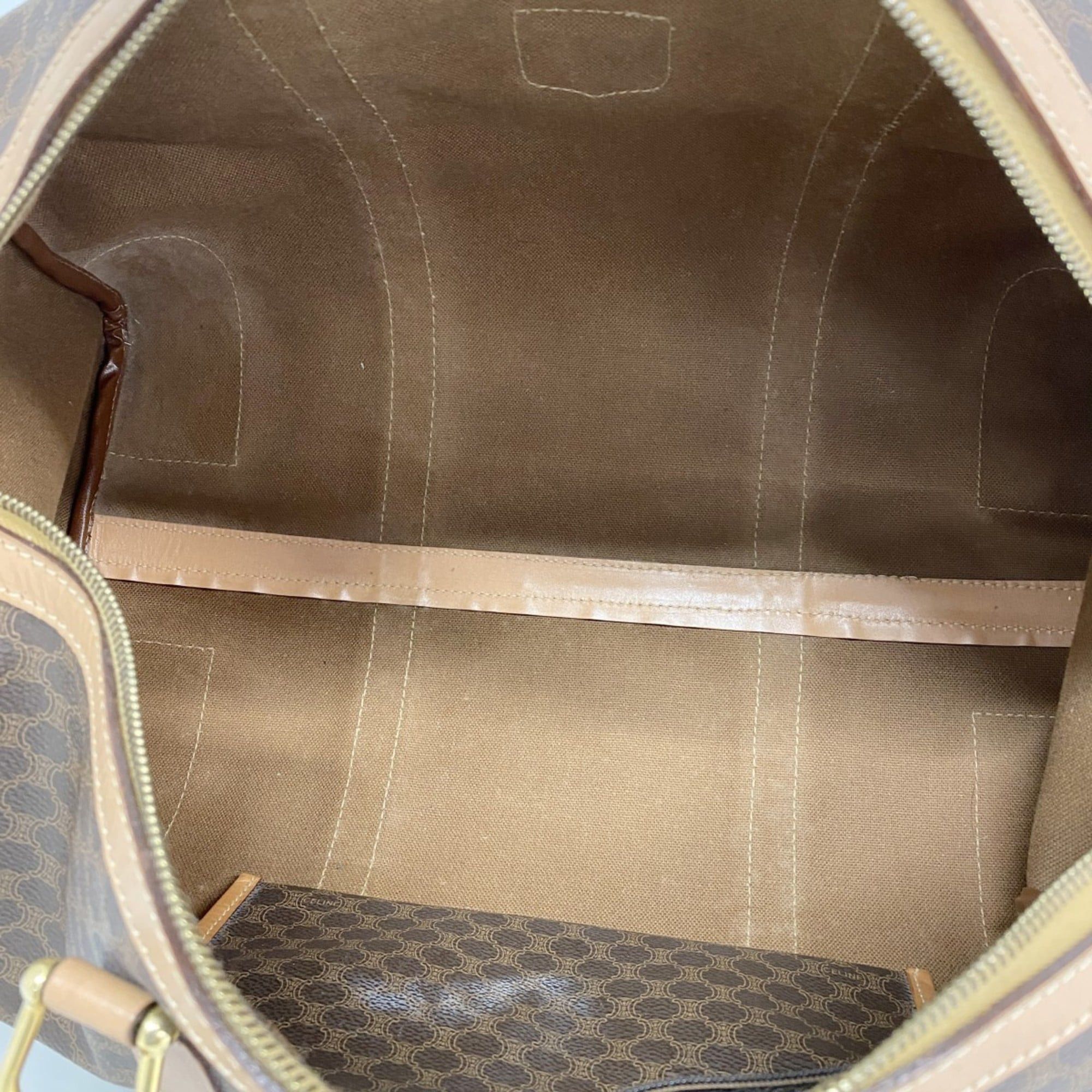Celine Boston Bags, Macadam Brown, Men's and Women's