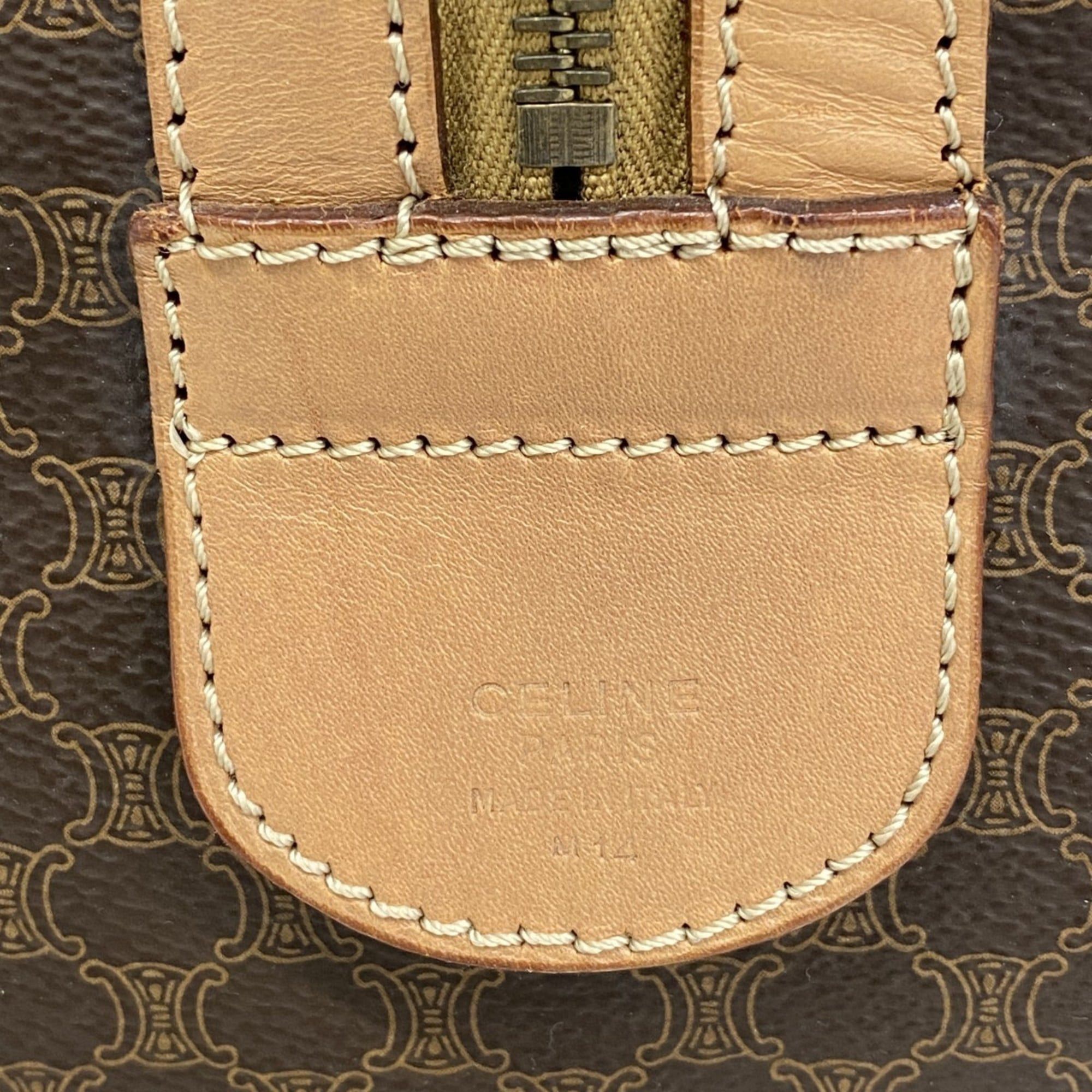 Celine Boston Bags, Macadam Brown, Men's and Women's