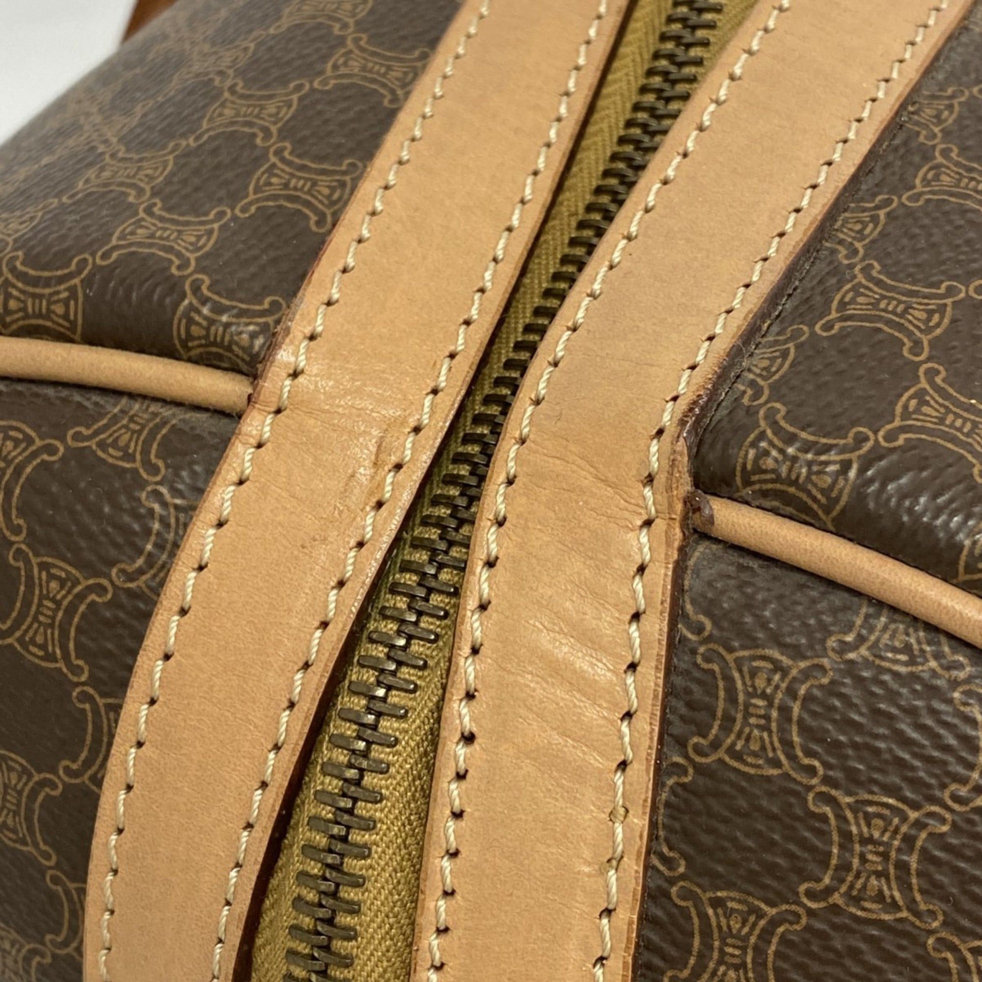 Celine Boston Bags, Macadam Brown, Men's and Women's
