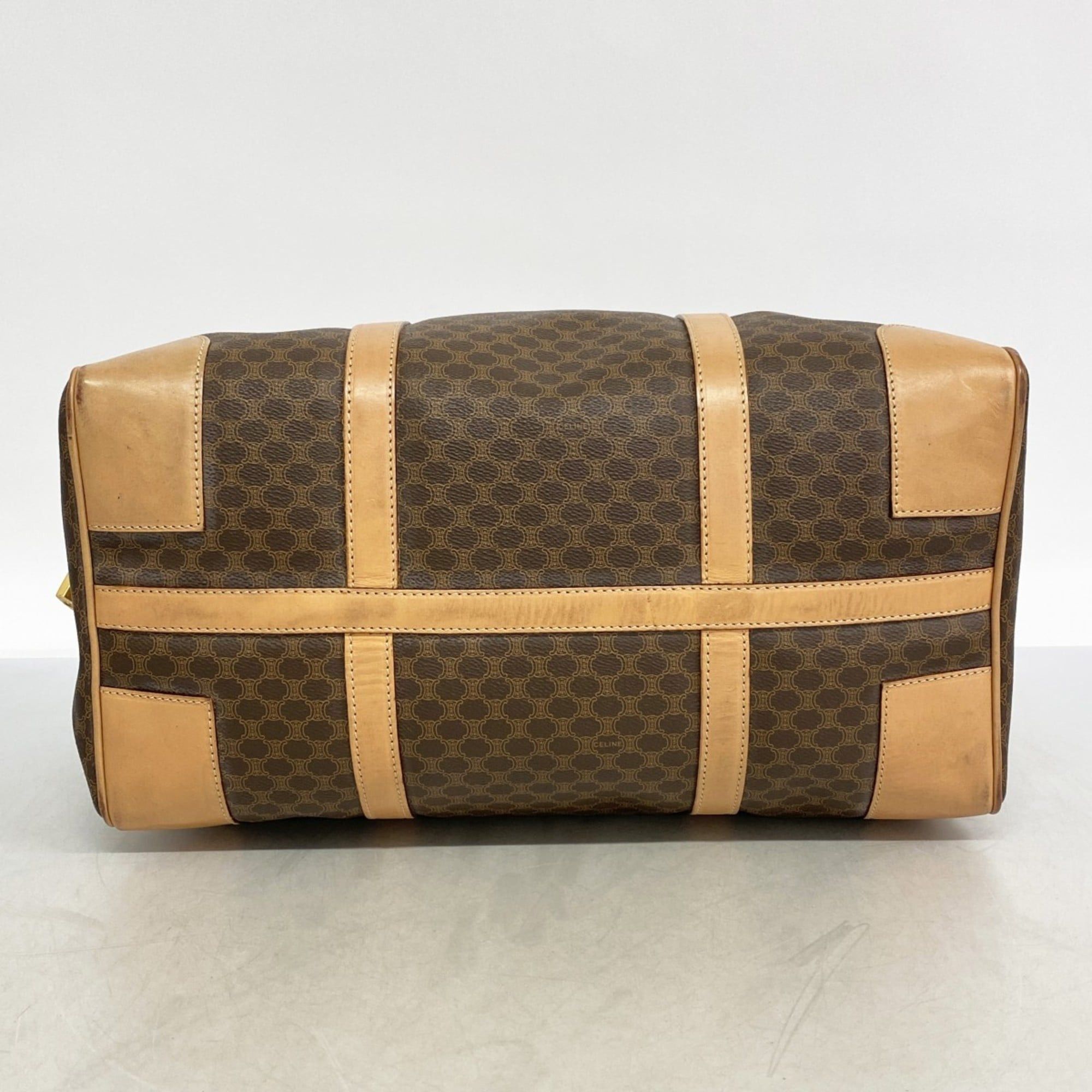 Celine Boston Bags, Macadam Brown, Men's and Women's
