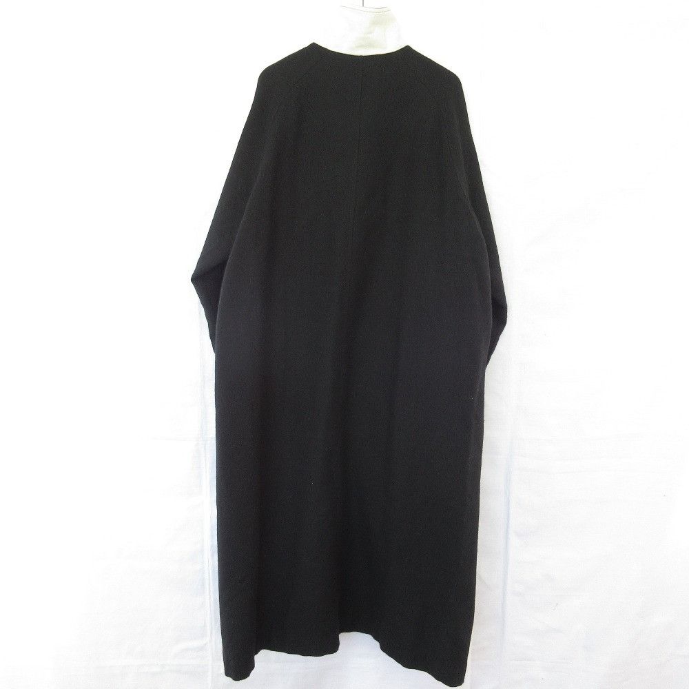 Other Other KUBO SAN MADE Wool Cotton Balmacaan Coat Textile Outerwear K-109 DUTY FREE for USA Size ONE SIZE - 4 Thumbnail