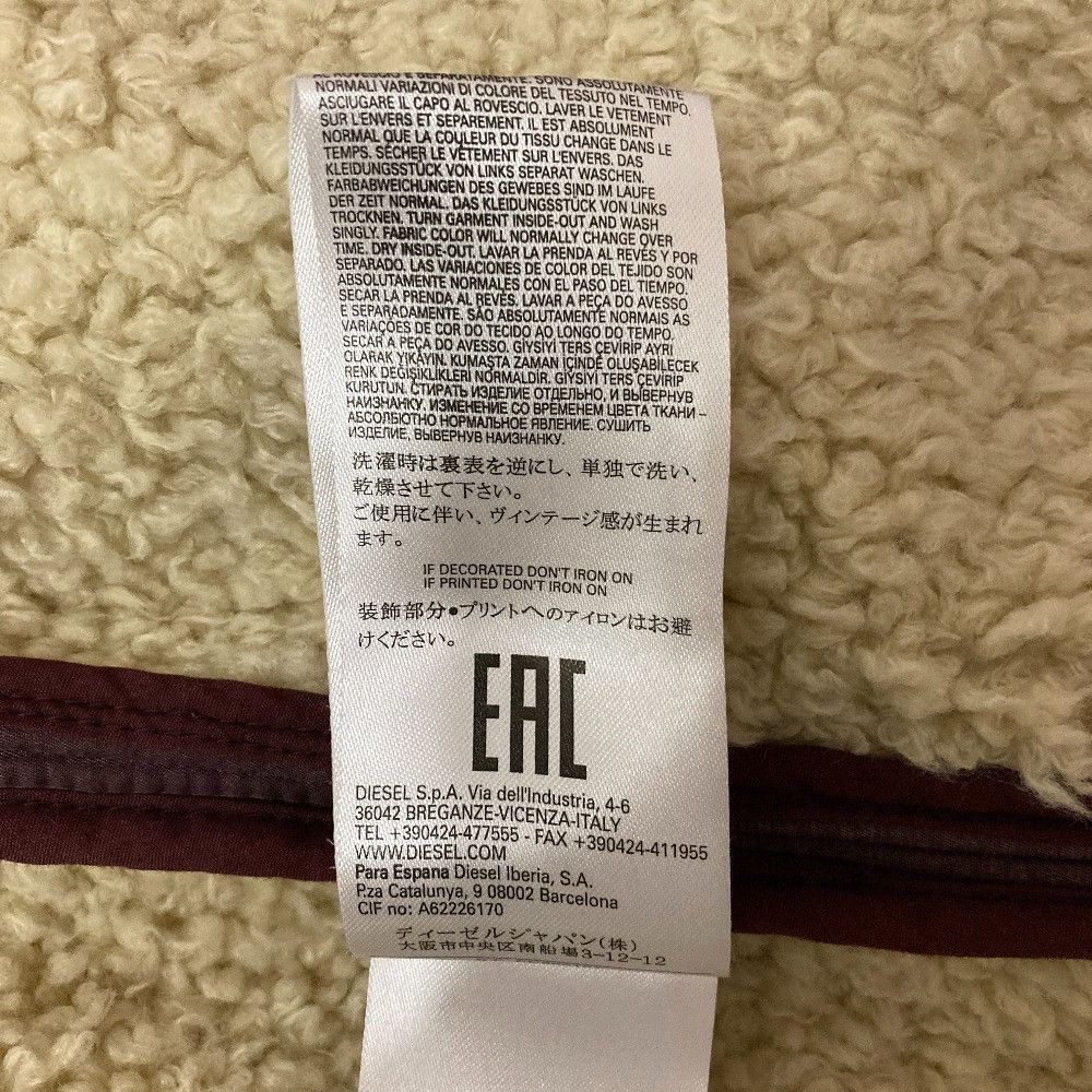 Other Other DIESEL Vintage Shearling Flight Jacket Textile Outerwear DUTY FREE for USA Size ONE SIZE - 6 Thumbnail