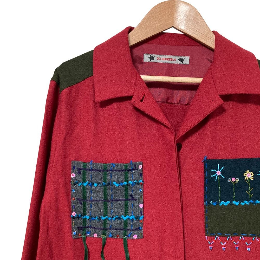 Other Other Olleborebla Wool Jacket Textile Outerwear DUTY FREE for USA Size ONE SIZE - 3 Thumbnail