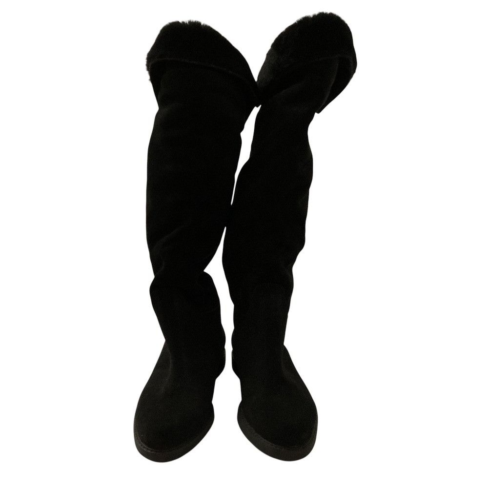 Salvatore Ferragamo Salvatore Ferragamo Salvatore Ferragamo My Ferragamo Suede Long Boots Leather Shoes DUTY FREE for USA Size ONE SIZE - 2 Thumbnail
