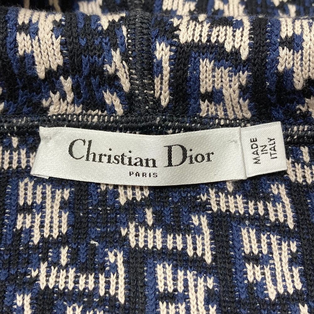 Dior Dior Christian Dior Oblique Knit Zip Hoodie Textile Sweatshirts & Hoodies DUTY FREE for USA Size ONE SIZE - 13 Thumbnail