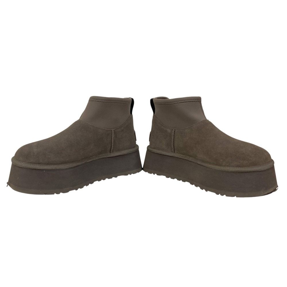 Ugg UGG UGG Classic Mini Dipper Platform Short Boots Leather Shoes 1168170 DUTY FREE for USA Size ONE SIZE - 4 Thumbnail