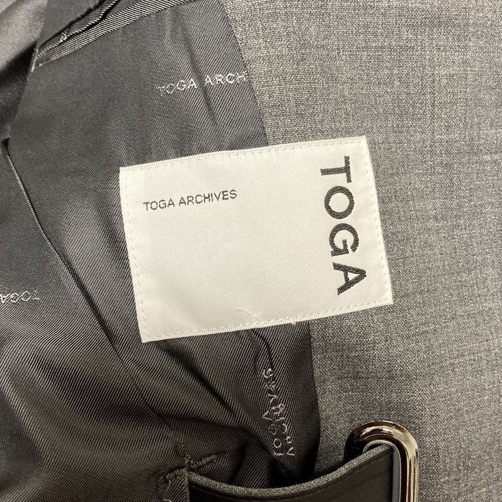 Other Other TOGA ARCHIVES WOOL TROPICAL Bonding Jacket Textile Outerwear TA252-FD015 DUTY FREE for USA Size ONE SIZE - 12 Thumbnail