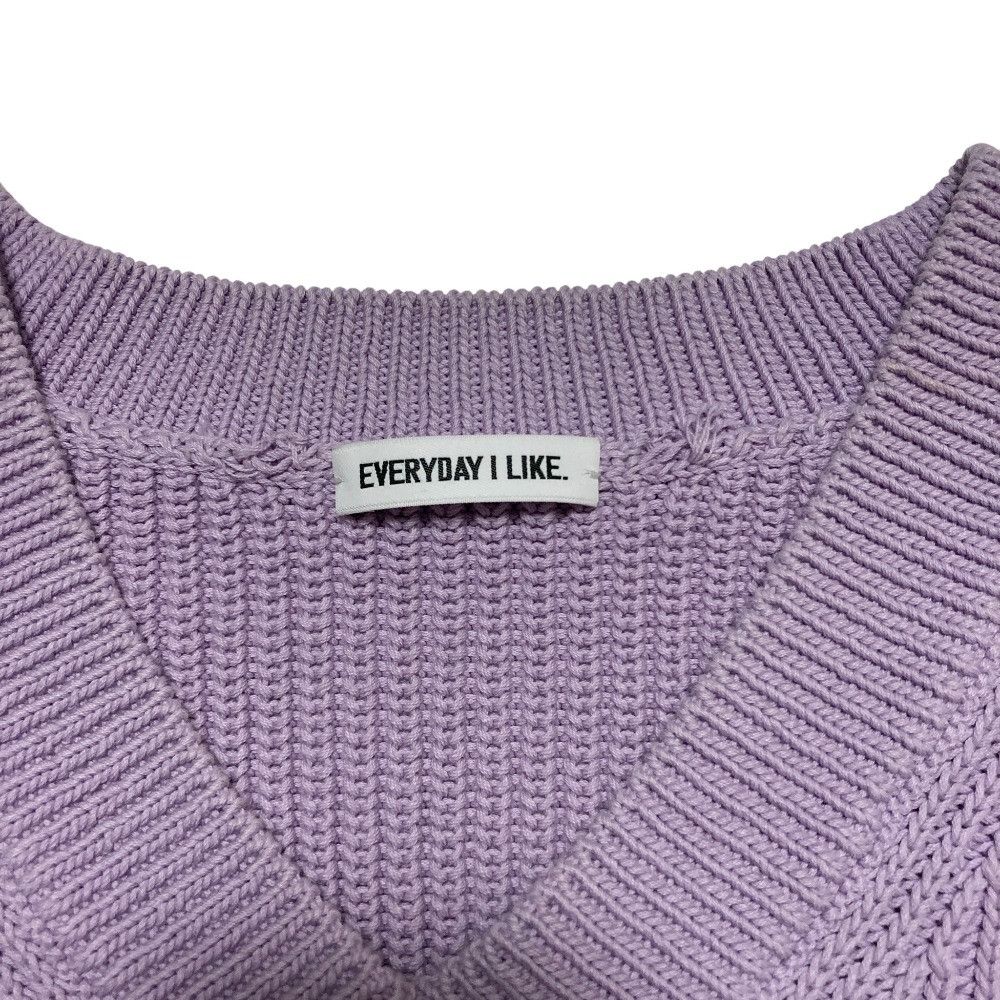 Other Other EVERYDAY I LIKE Design Sleeve Knit Pullover Textile Tops DUTY FREE for USA Size ONE SIZE - 5 Thumbnail