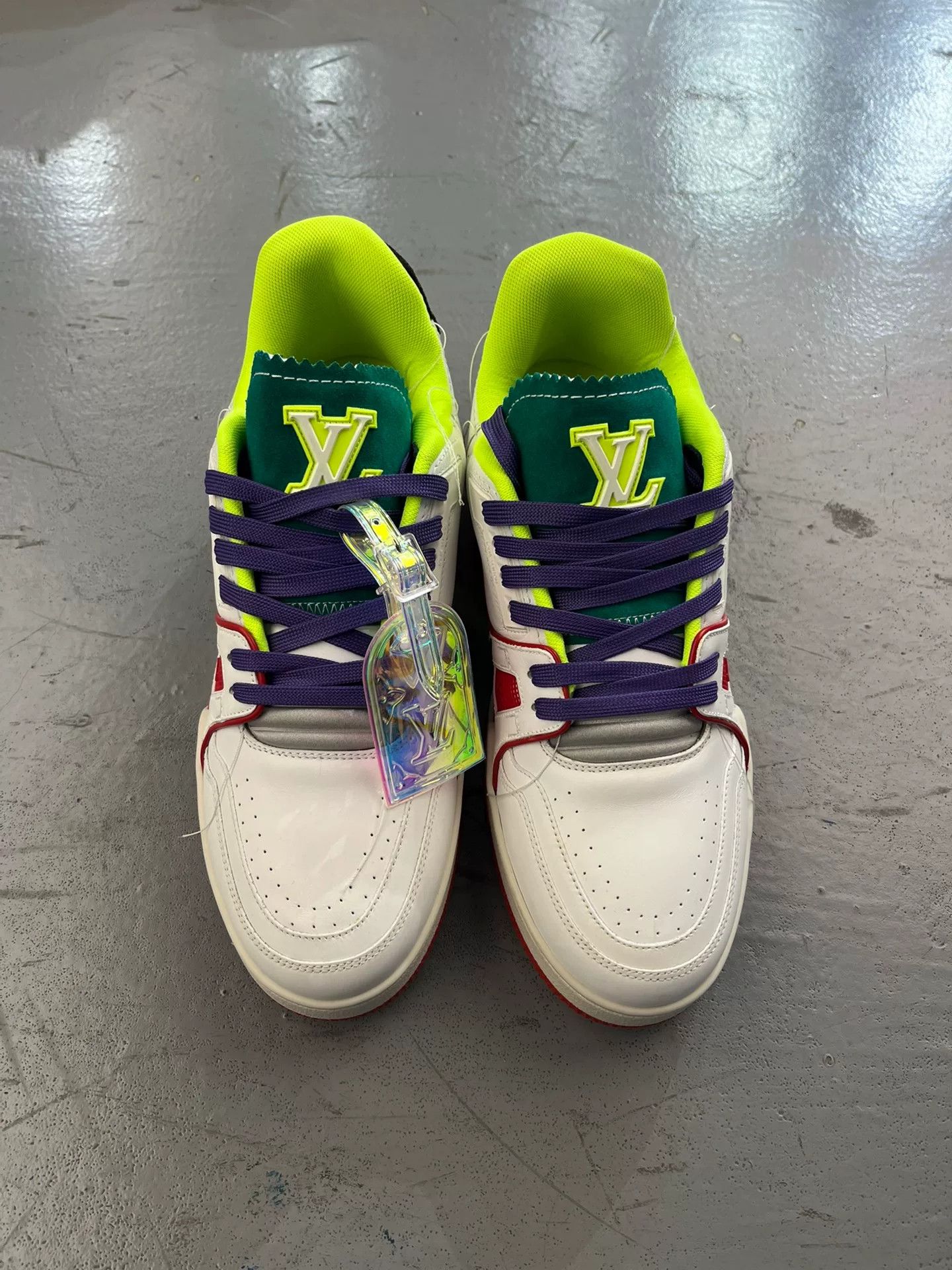 Louis Vuitton LV Trainer China Limited Emerald Size US 9.5 / EU 42-43 - 2 Thumbnail