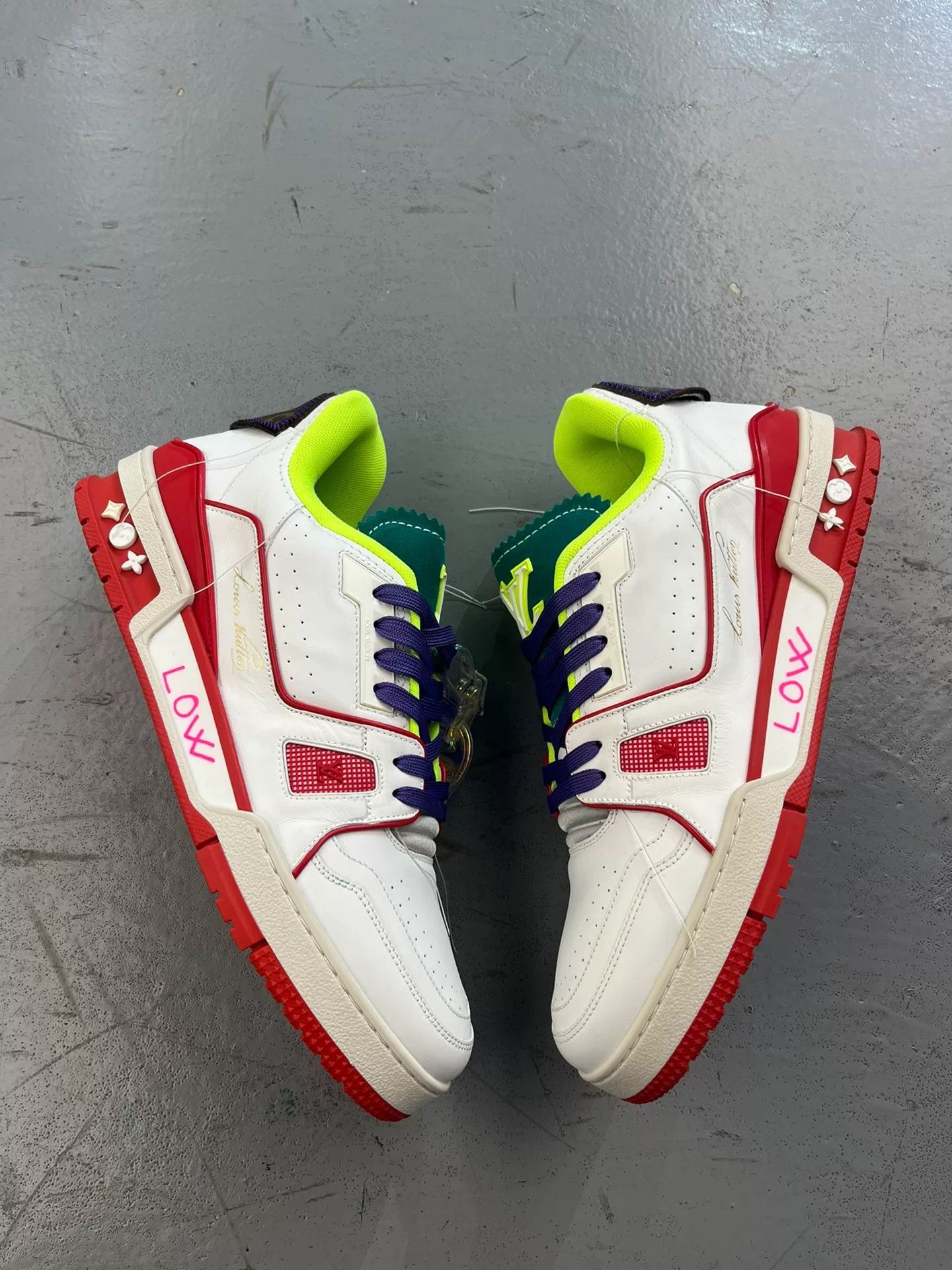 Louis Vuitton LV Trainer China Limited Emerald Size US 9.5 / EU 42-43 - 3 Thumbnail