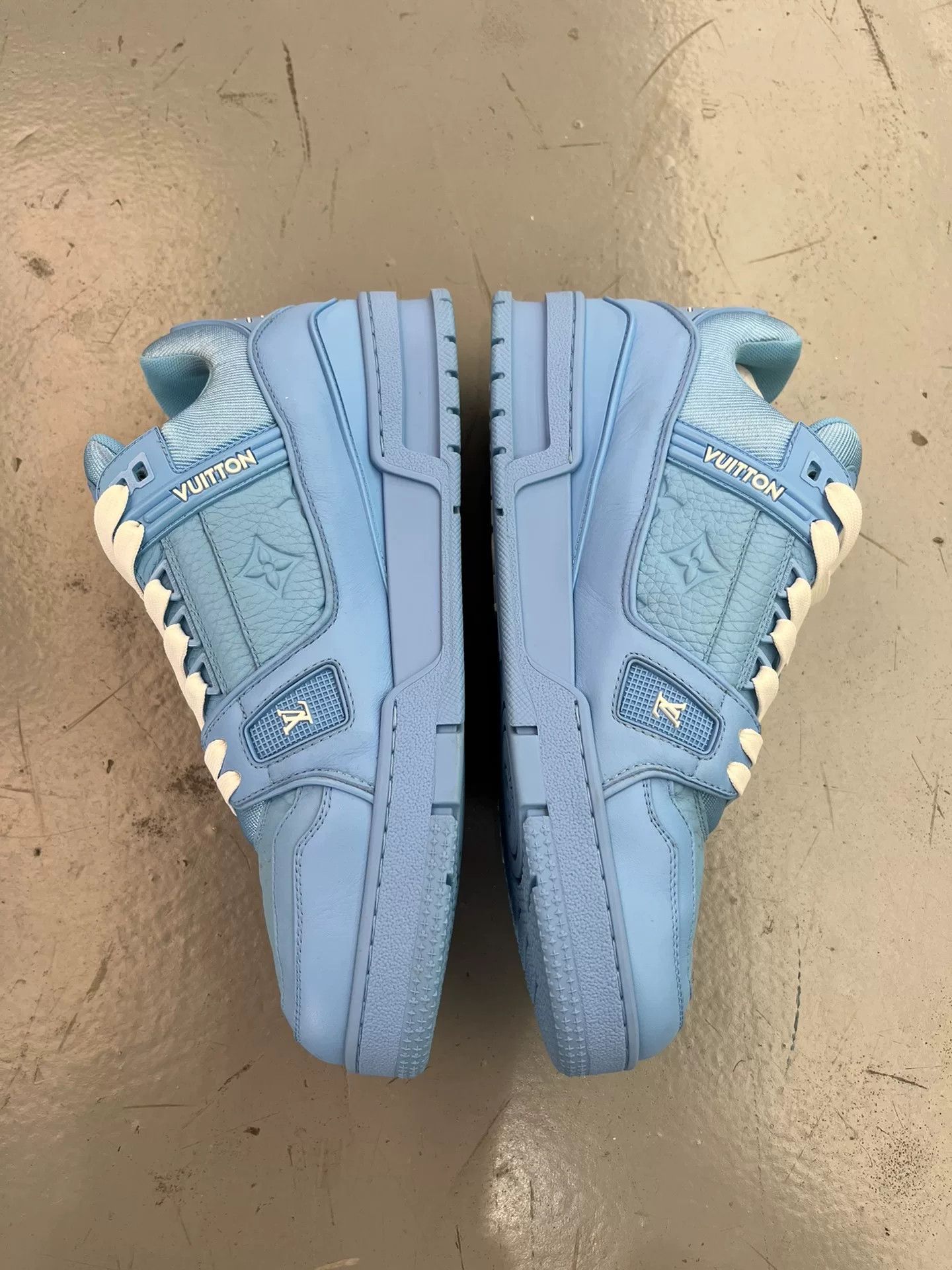 Louis Vuitton LV Trainer Blue Art Gallery Limited Size US 9 / EU 42 - 3 Thumbnail