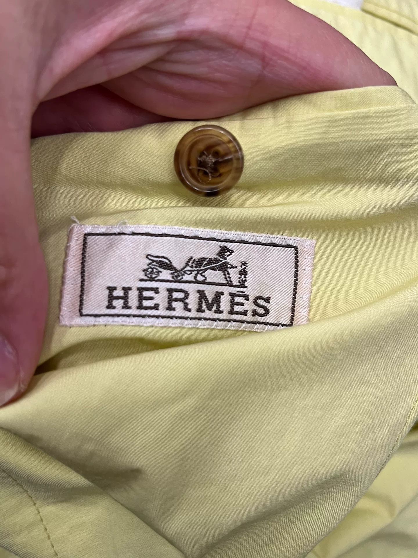 Hermes Hermes Casual Thin Blazer Jacket Size US M / EU 48-50 / 2 - 5 Thumbnail