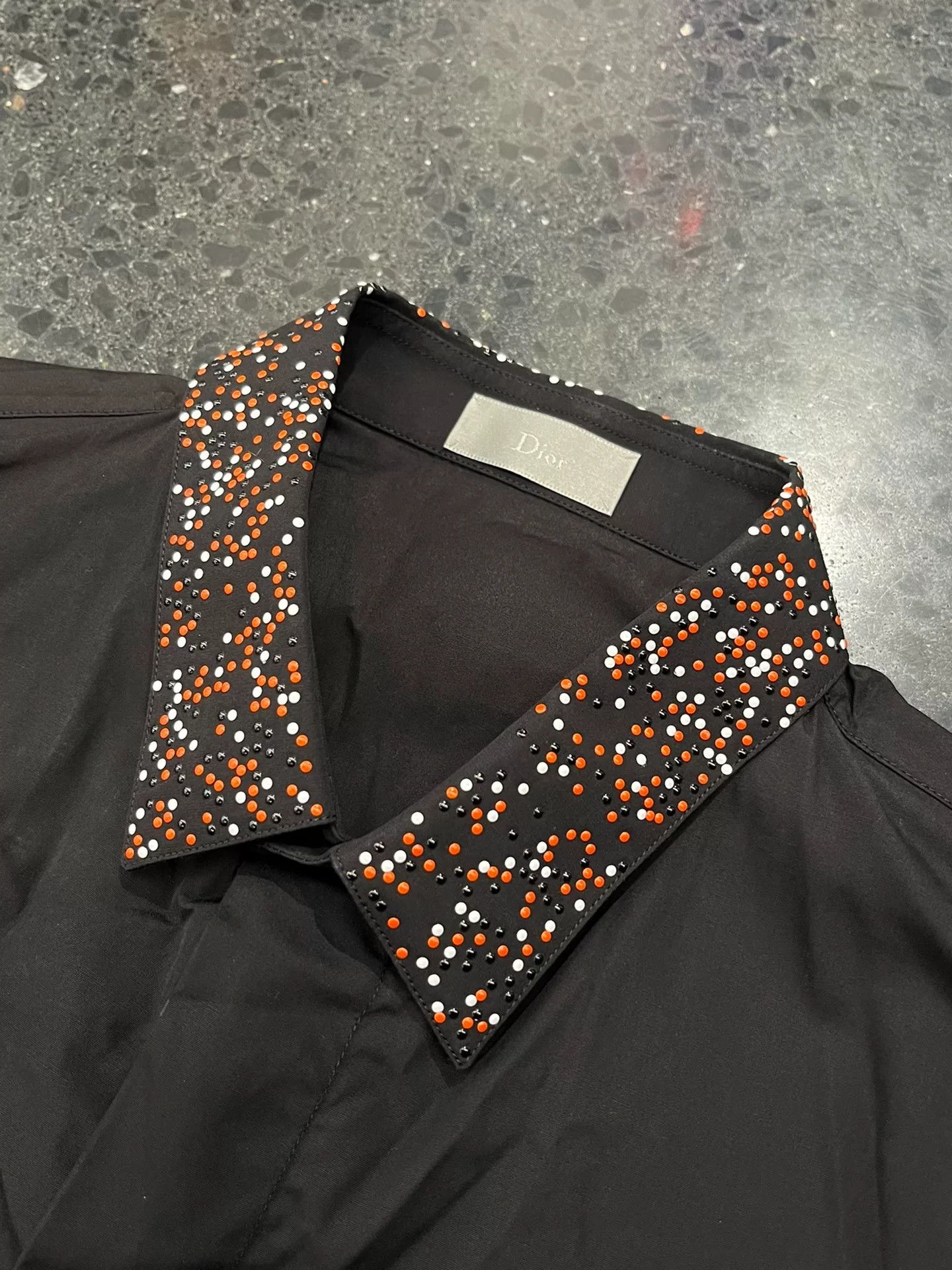 Dior Dior Runway Long-Sleeve Black Shirt Size US XXS / EU 40 - 3 Thumbnail