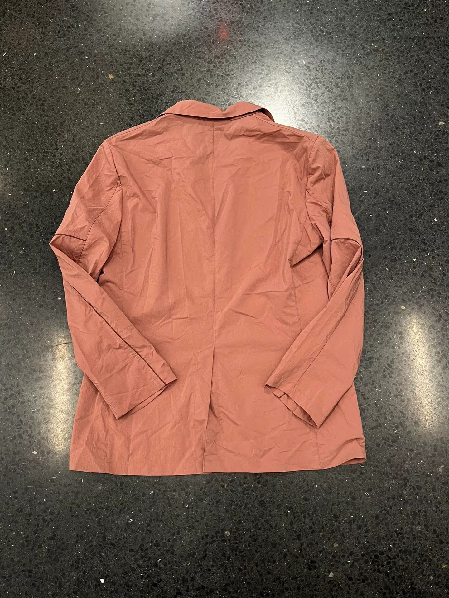 Hermes Hermes Light Pink Ultra-Thin Casual Blazer Size XL / US 12-14 / IT 48-50 - 2 Thumbnail