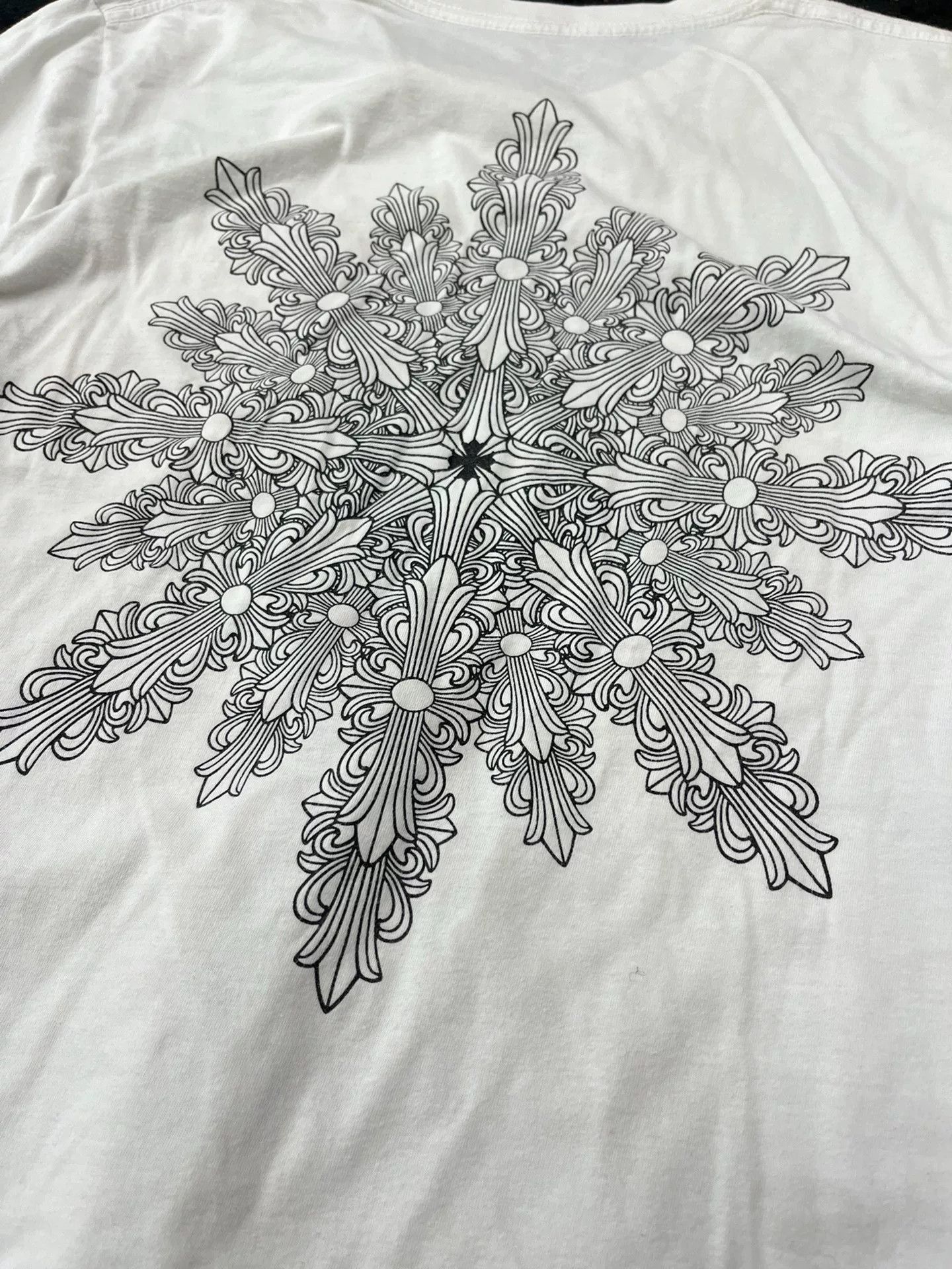 Chrome Hearts Chrome Hearts White Pocket Short Sleeve Size US M / EU 48-50 / 2 - 3 Thumbnail
