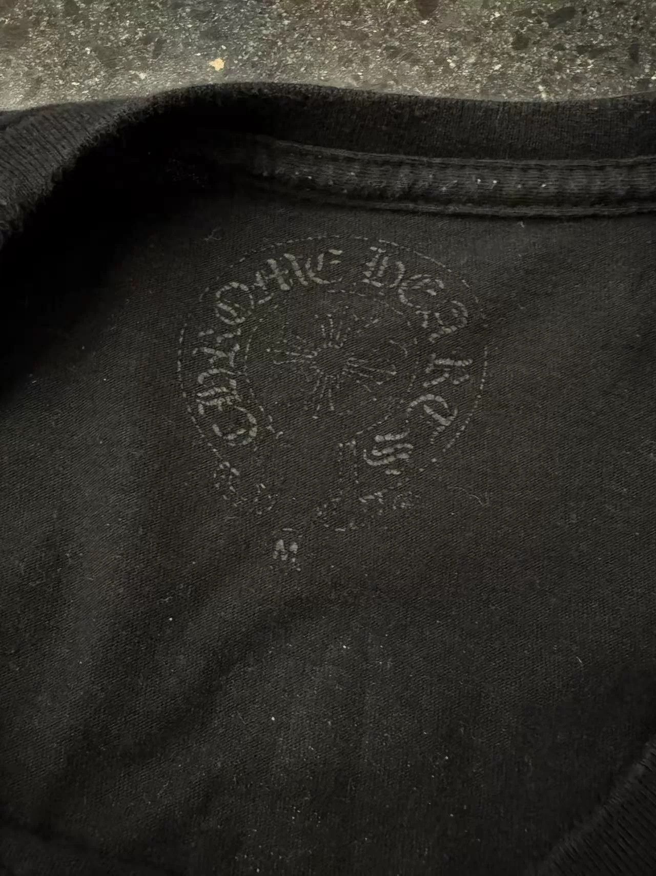 Chrome Hearts Chrome Hearts Black Pocket Short Sleeve M Size US M / EU 48-50 / 2 - 4 Thumbnail