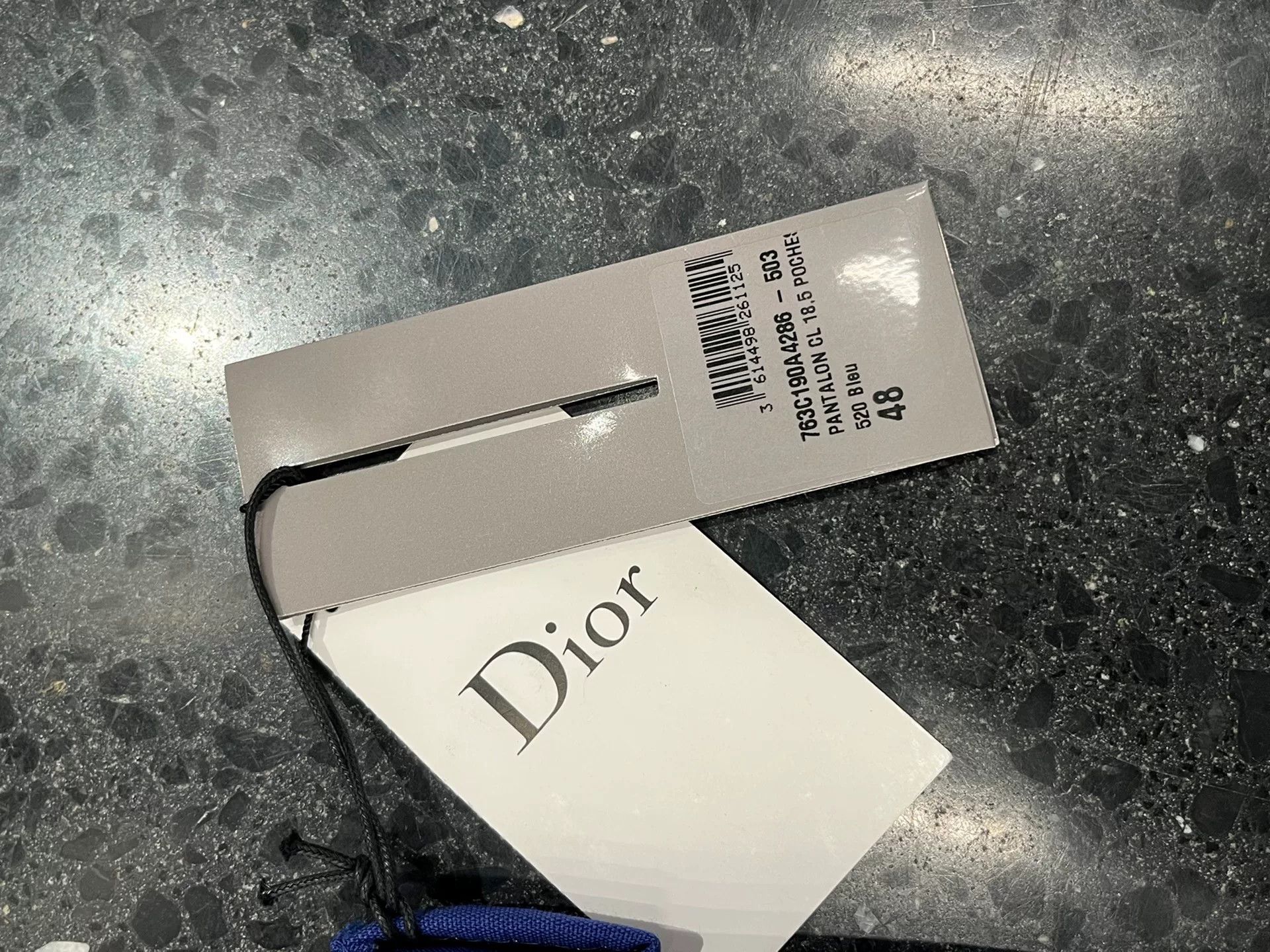 Dior Dior Blue Trousers Size 48 New Size US 32 / EU 48 - 3 Thumbnail