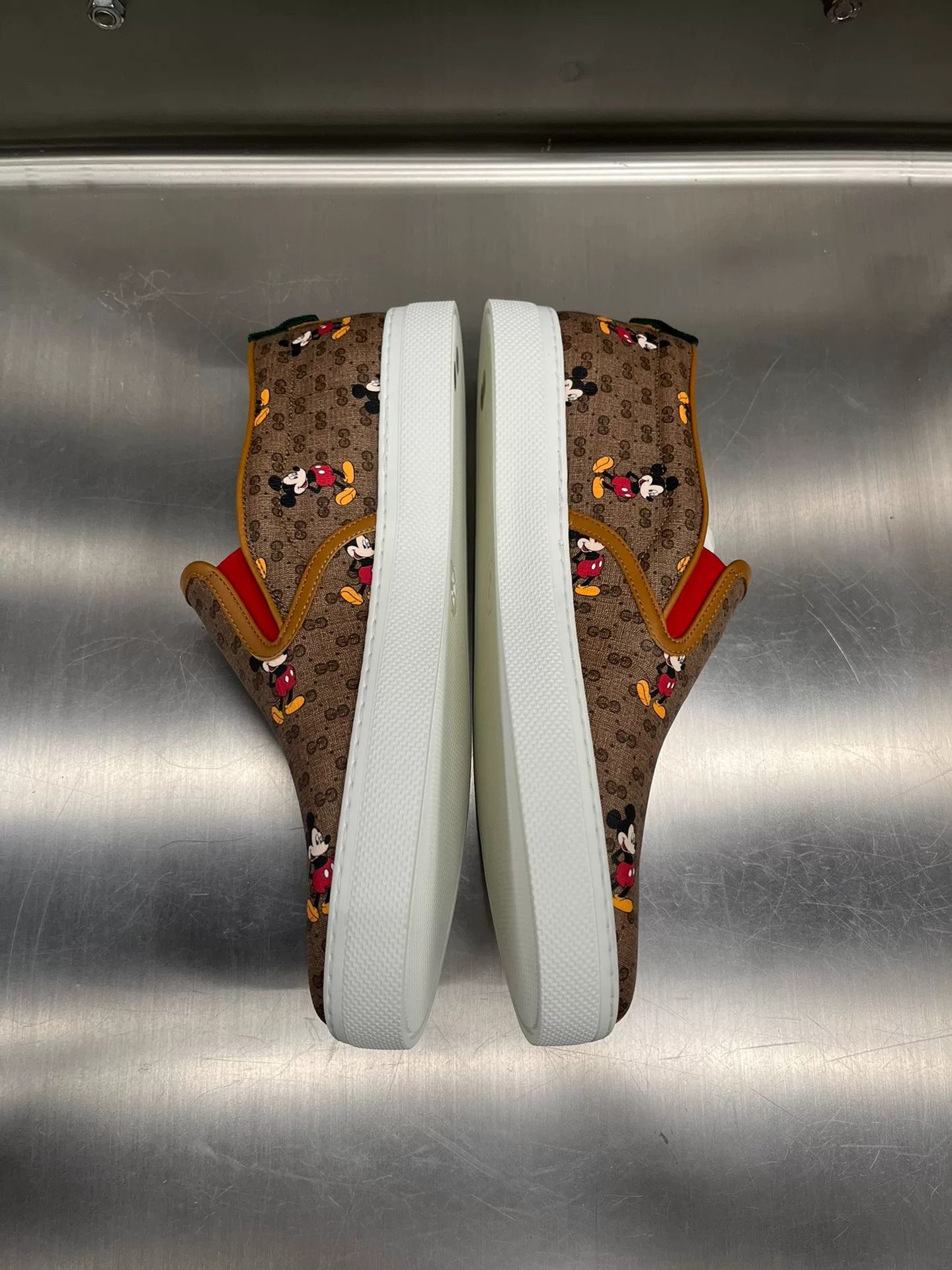 Gucci Gucci Disney Mickey GG Sneakers Size US 10 / EU 43 - 4 Thumbnail