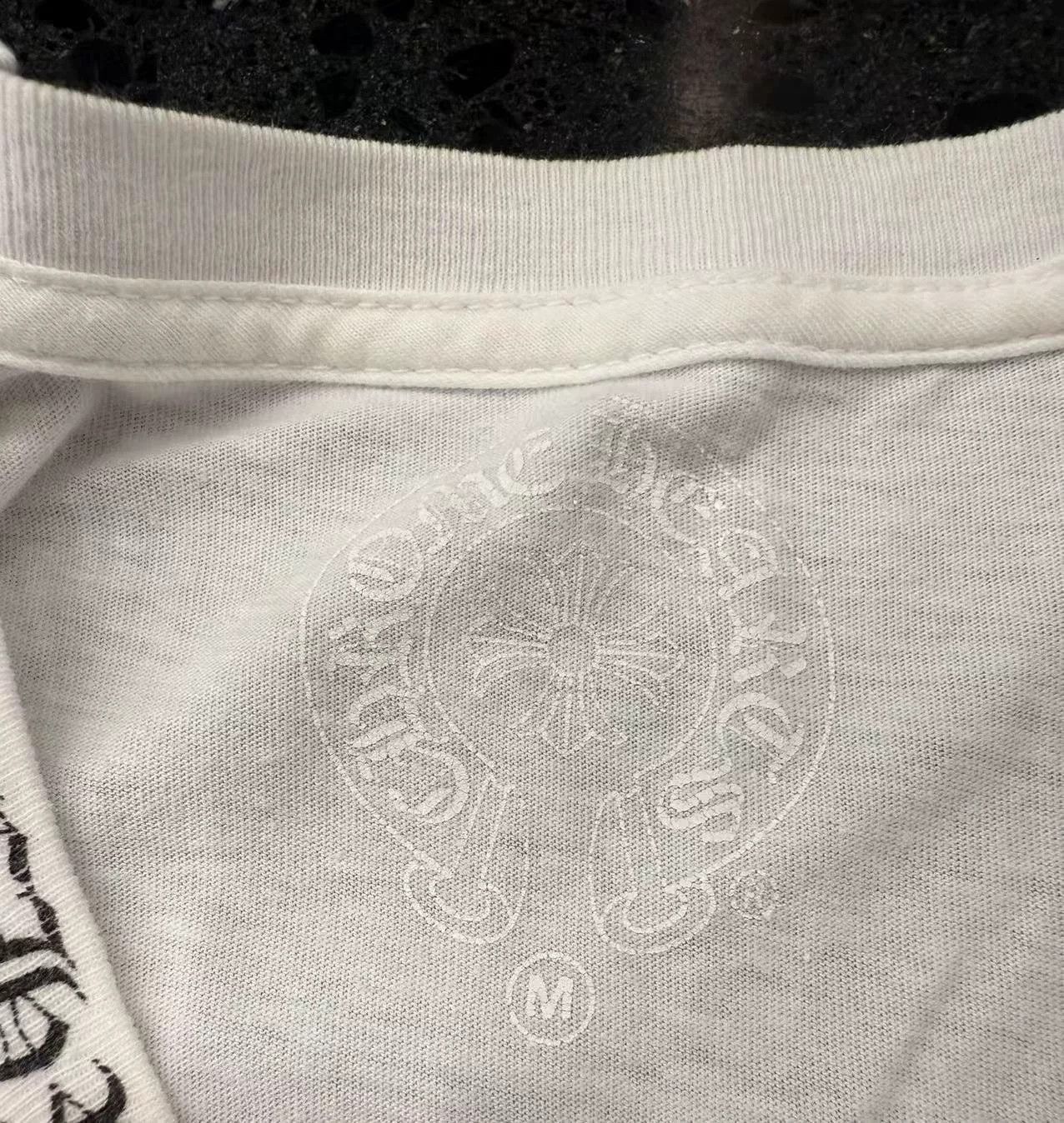 Chrome Hearts Chrome Hearts White Short-Sleeve Sanskrit Print Size US M / EU 48-50 / 2 - 4 Thumbnail