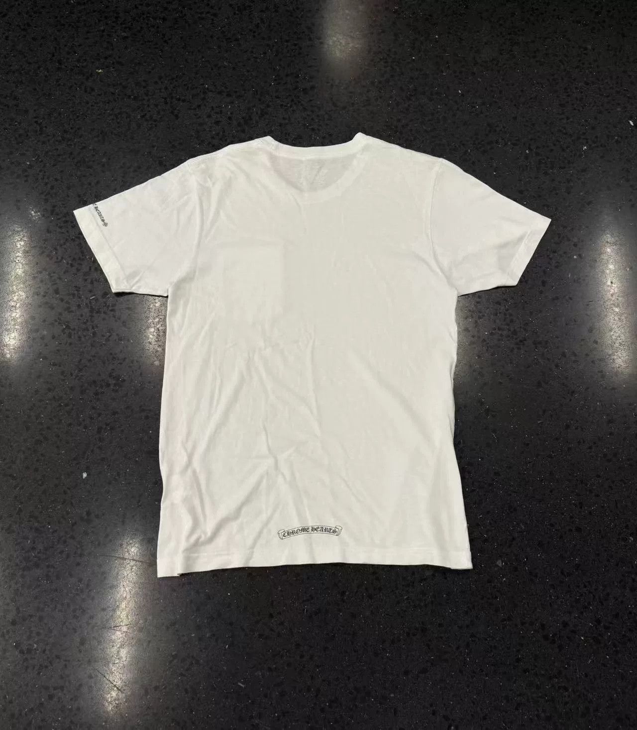 Chrome Hearts Chrome Hearts White Short-Sleeve Sanskrit Print Size US M / EU 48-50 / 2 - 2 Thumbnail
