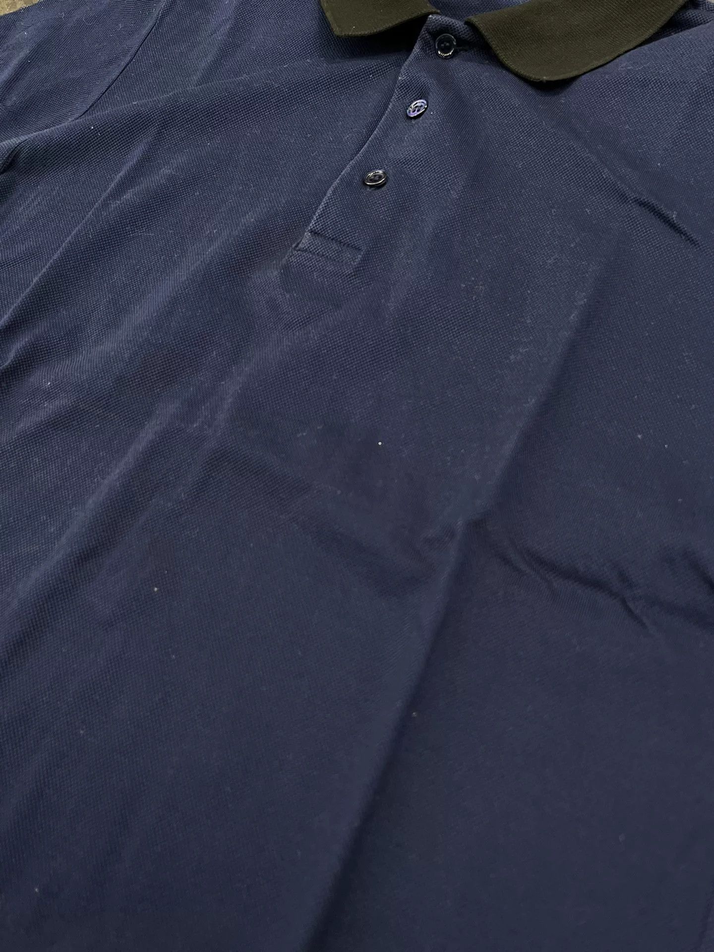 Dior Dior Navy Colorblock Polo Shirt Bee Size US S / EU 44-46 / 1 - 4 Thumbnail