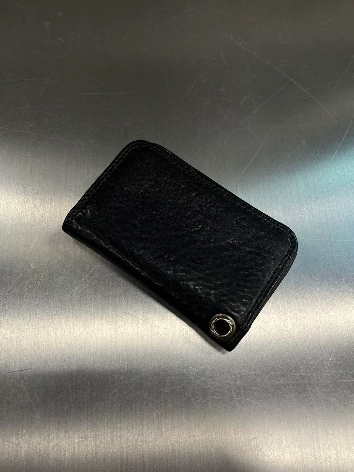 Chrome Hearts Chrome Hearts Black Scroll Silver Cardholder Size ONE SIZE - 2 Thumbnail