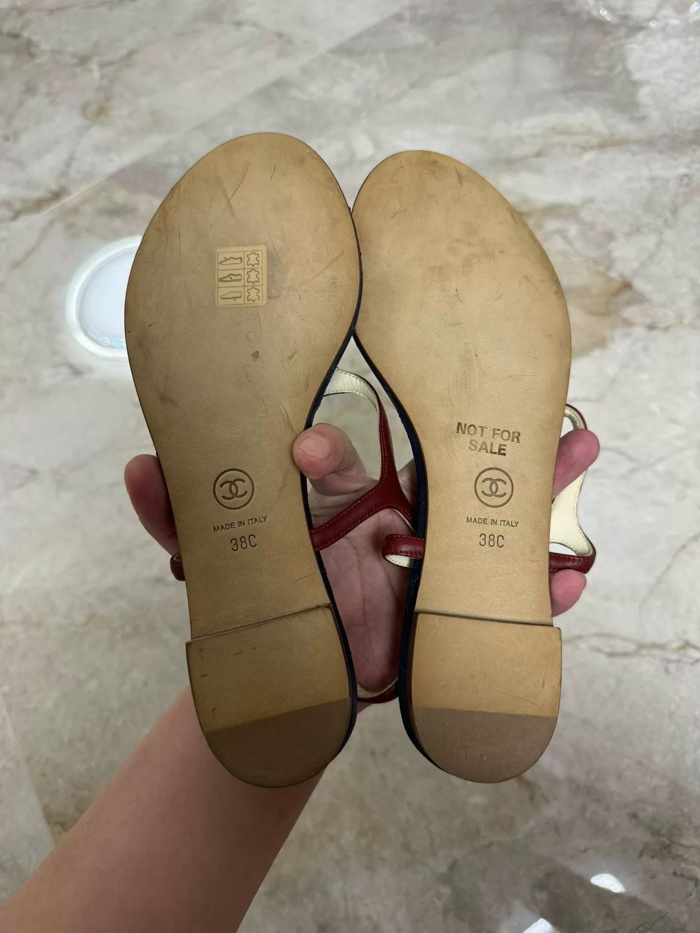 Chanel Chanel Women's Star Sandals Size US 7 / IT 37 - 4 Thumbnail