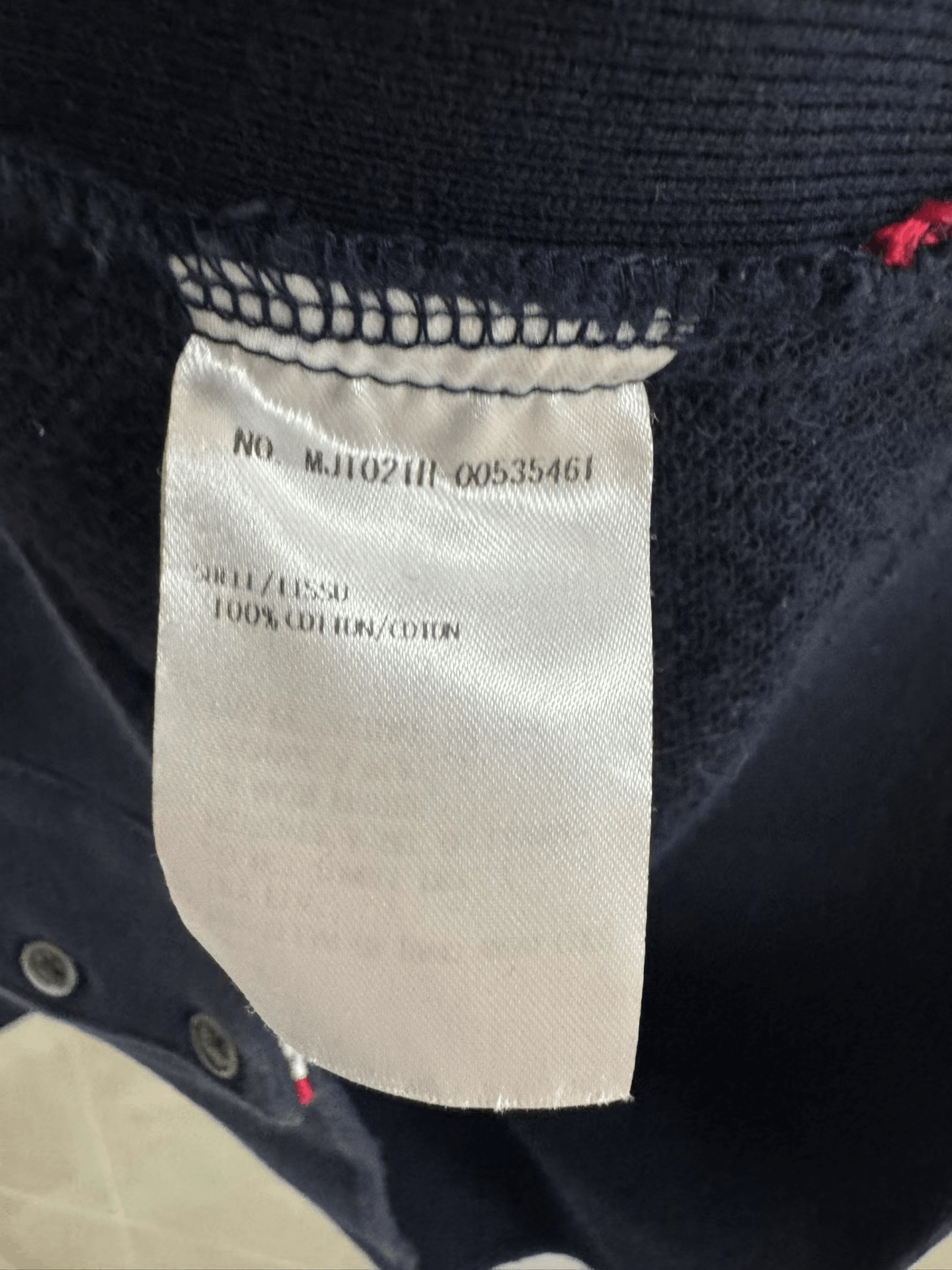 Thom Browne Thom Browne Four-Stripe Blue Sweatshirt Size US L / EU 52-54 / 3 - 4 Thumbnail