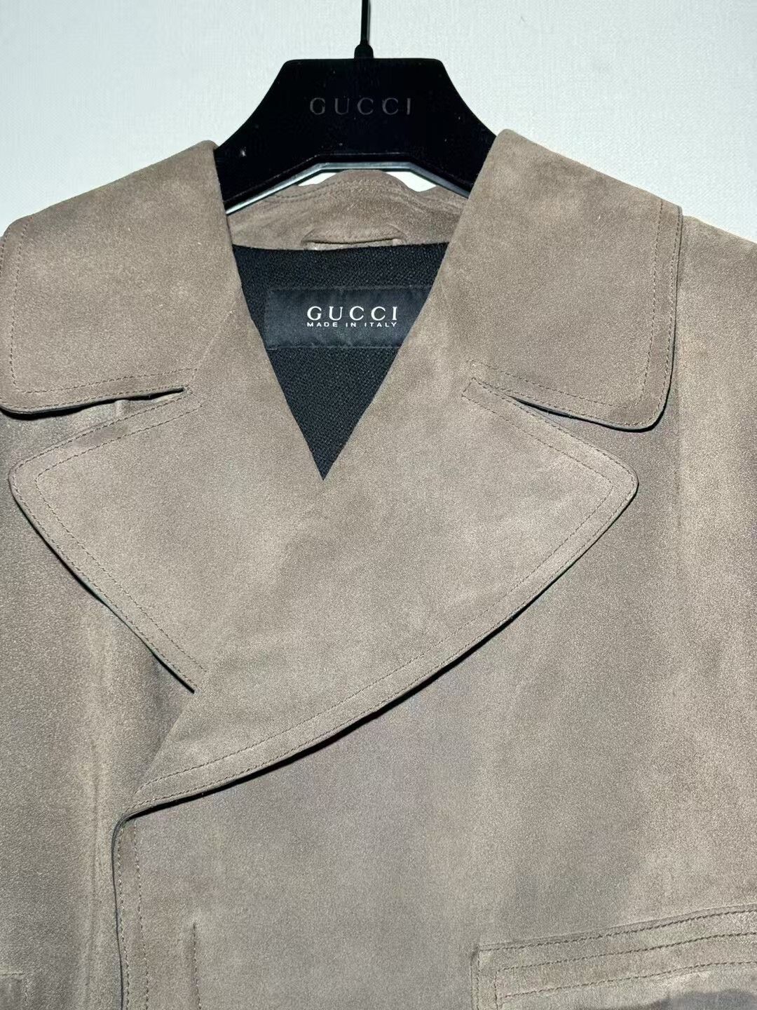 Gucci Gucci Discontinued Cowhide Leather Jacket Size US L / EU 52-54 / 3 - 3 Thumbnail