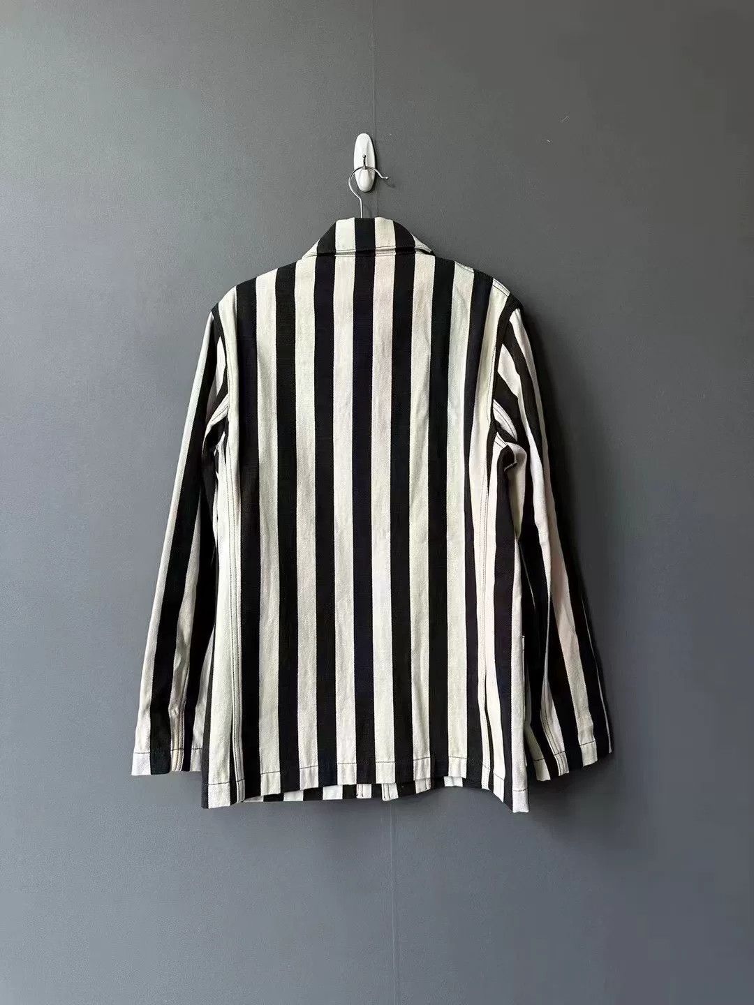 Loewe Loewe Leather Label Striped Coat Size US S / EU 44-46 / 1 - 2 Thumbnail