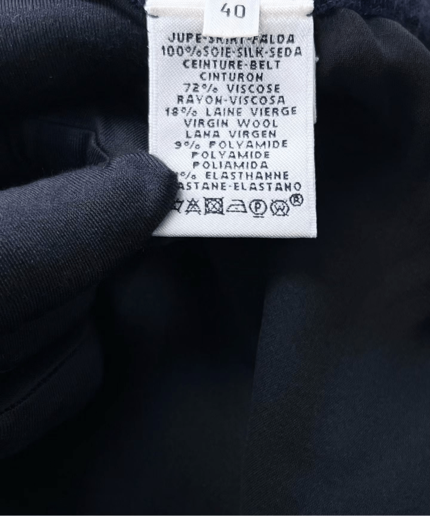 Hermes Hermes Geometric Silk Short Skirt Size 40" / US 18 - 4 Thumbnail