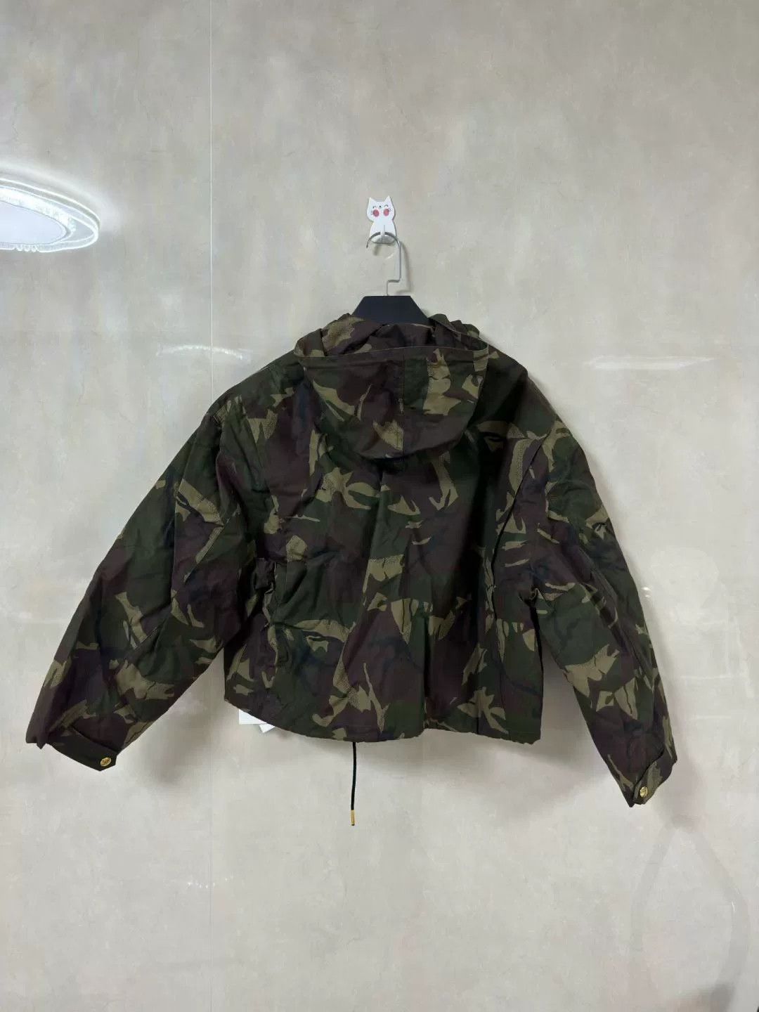 Celine CELINE Logo Patch Camouflage Short Parka Size S / US 4 / IT 40 - 2 Thumbnail
