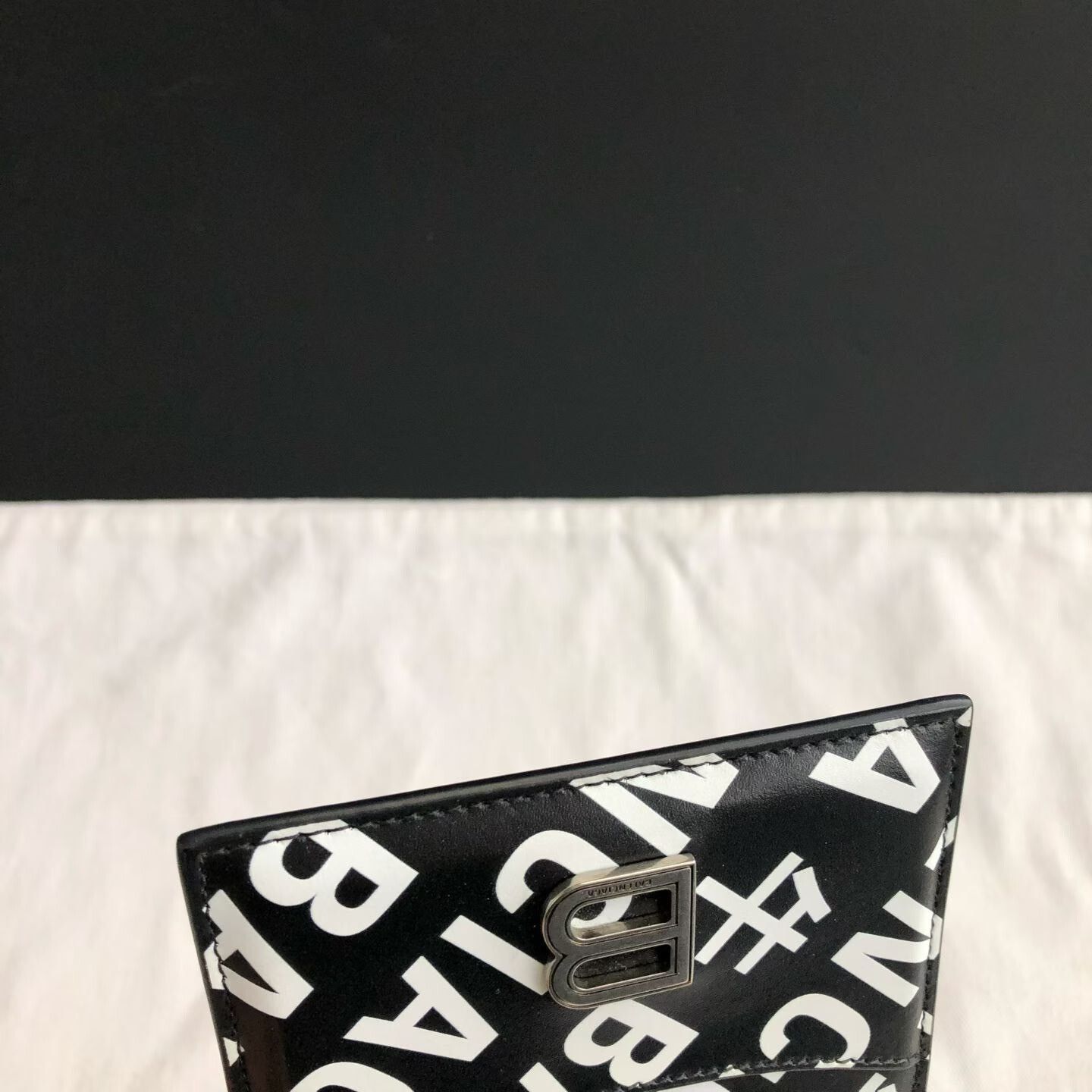 Balenciaga Balenciaga Classic All-Over Print Cardholder Size ONE SIZE - 4 Thumbnail