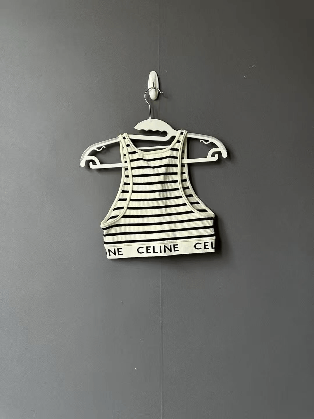 Celine Celine Striped Knit Vest Size M / US 6-8 / IT 42-44 - 2 Thumbnail
