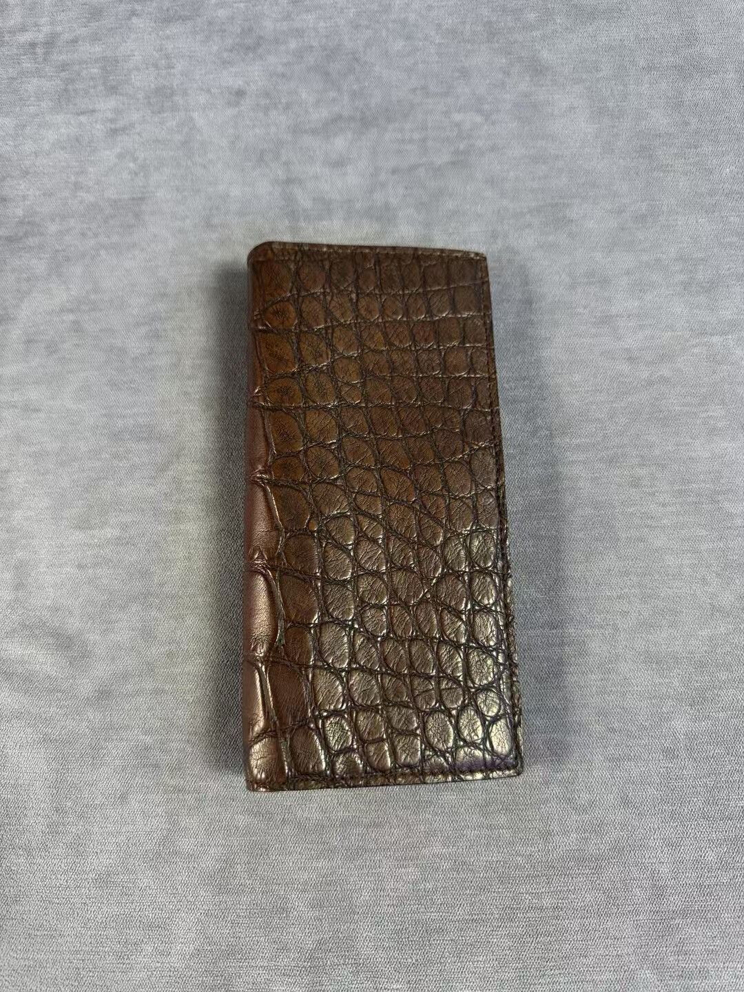 Gucci GUCCI Crocodile Leather Long Wallet Size ONE SIZE - 2 Thumbnail