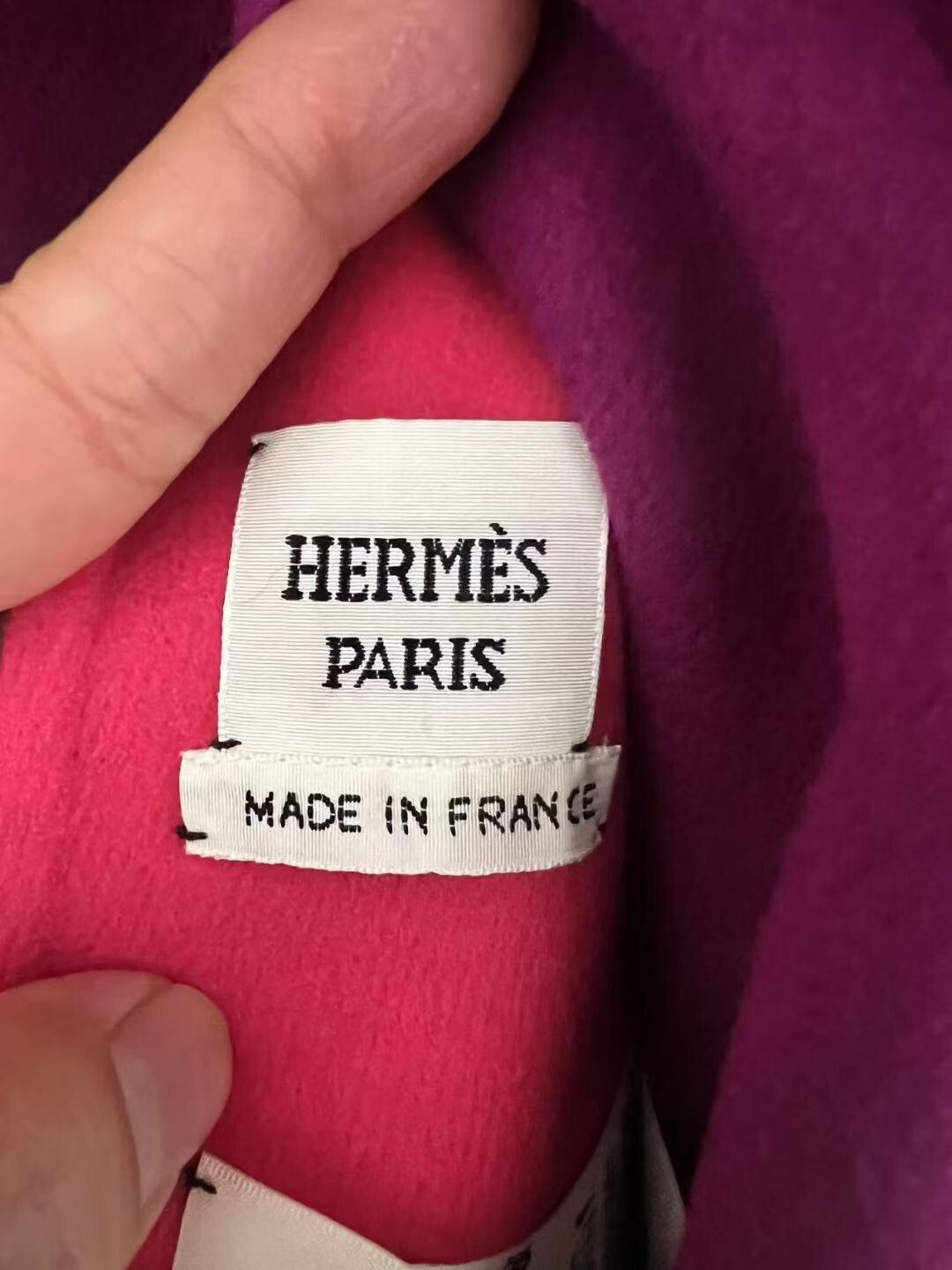 Hermes Hermes Double-Sided Cashmere Poncho Coat Size XXS / US 00 / IT 34 - 3 Thumbnail