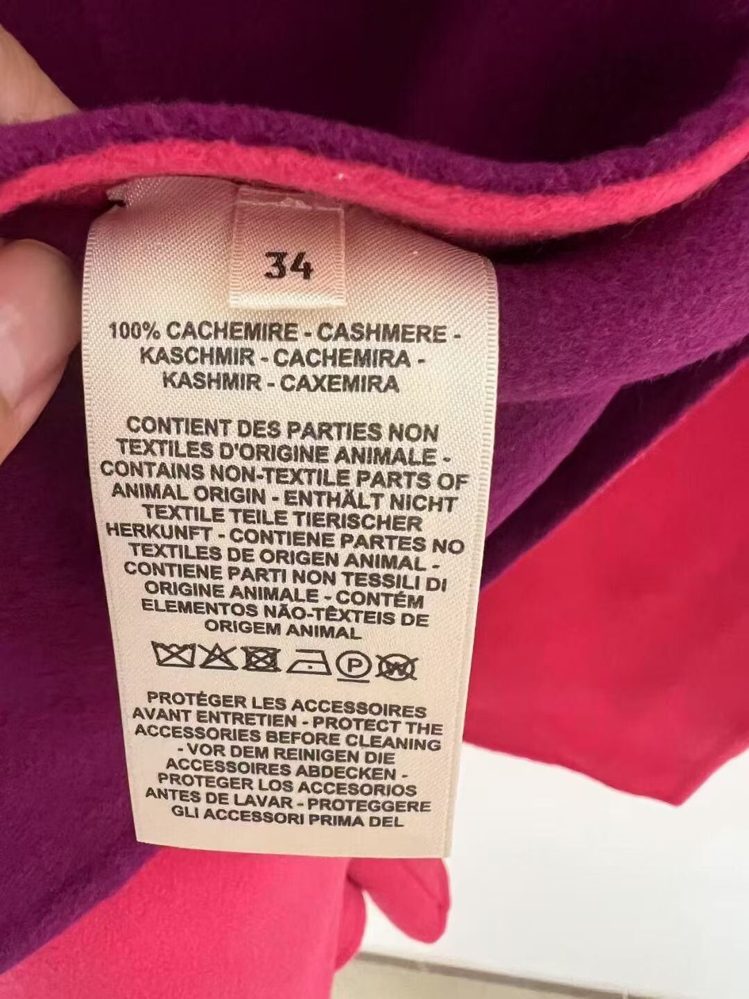 Hermes Hermes Double-Sided Cashmere Poncho Coat Size XXS / US 00 / IT 34 - 4 Thumbnail